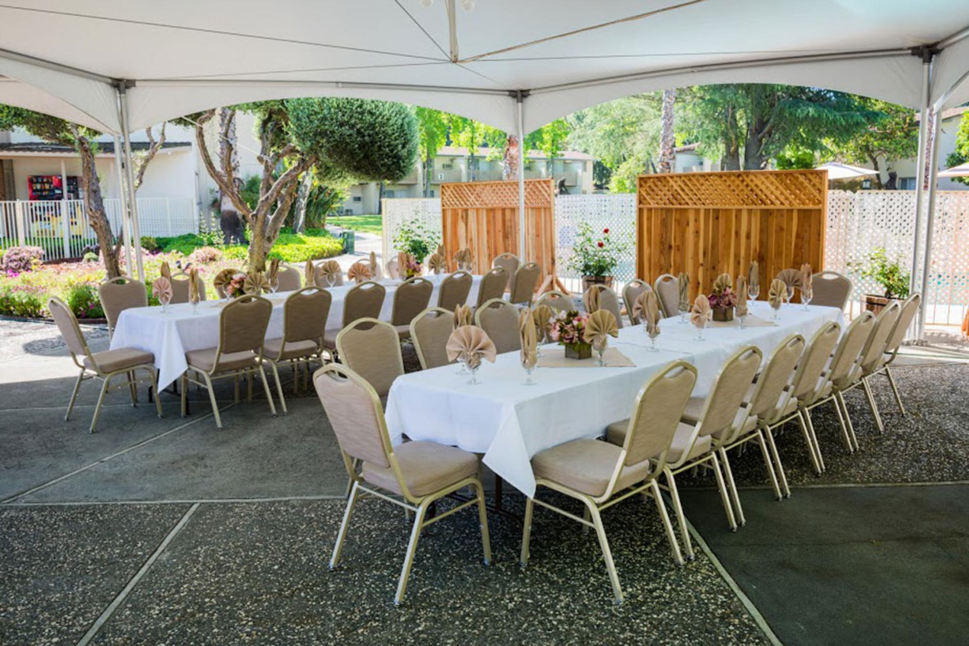 Poolside Patio