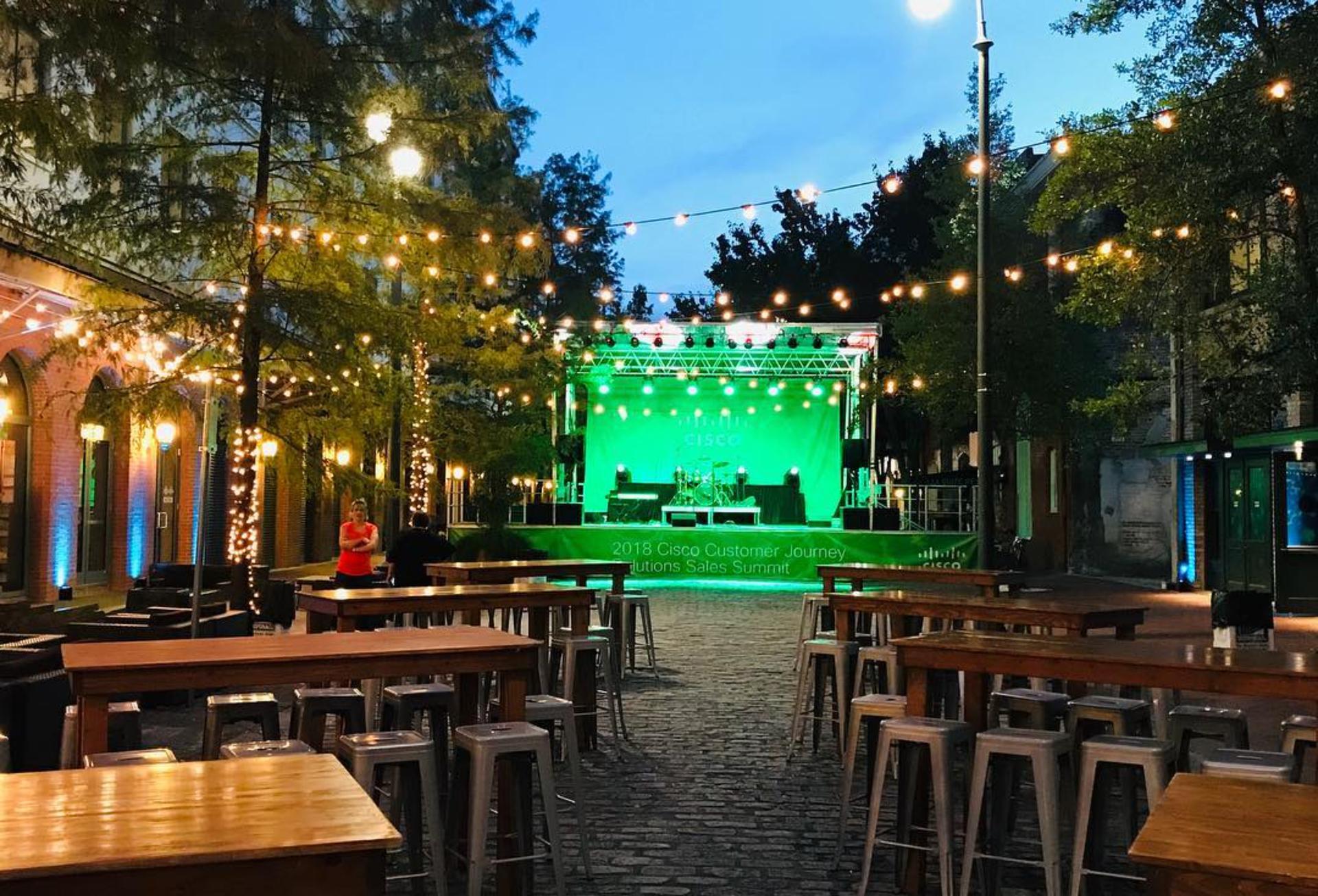 Fulton Street Patio & Block Party