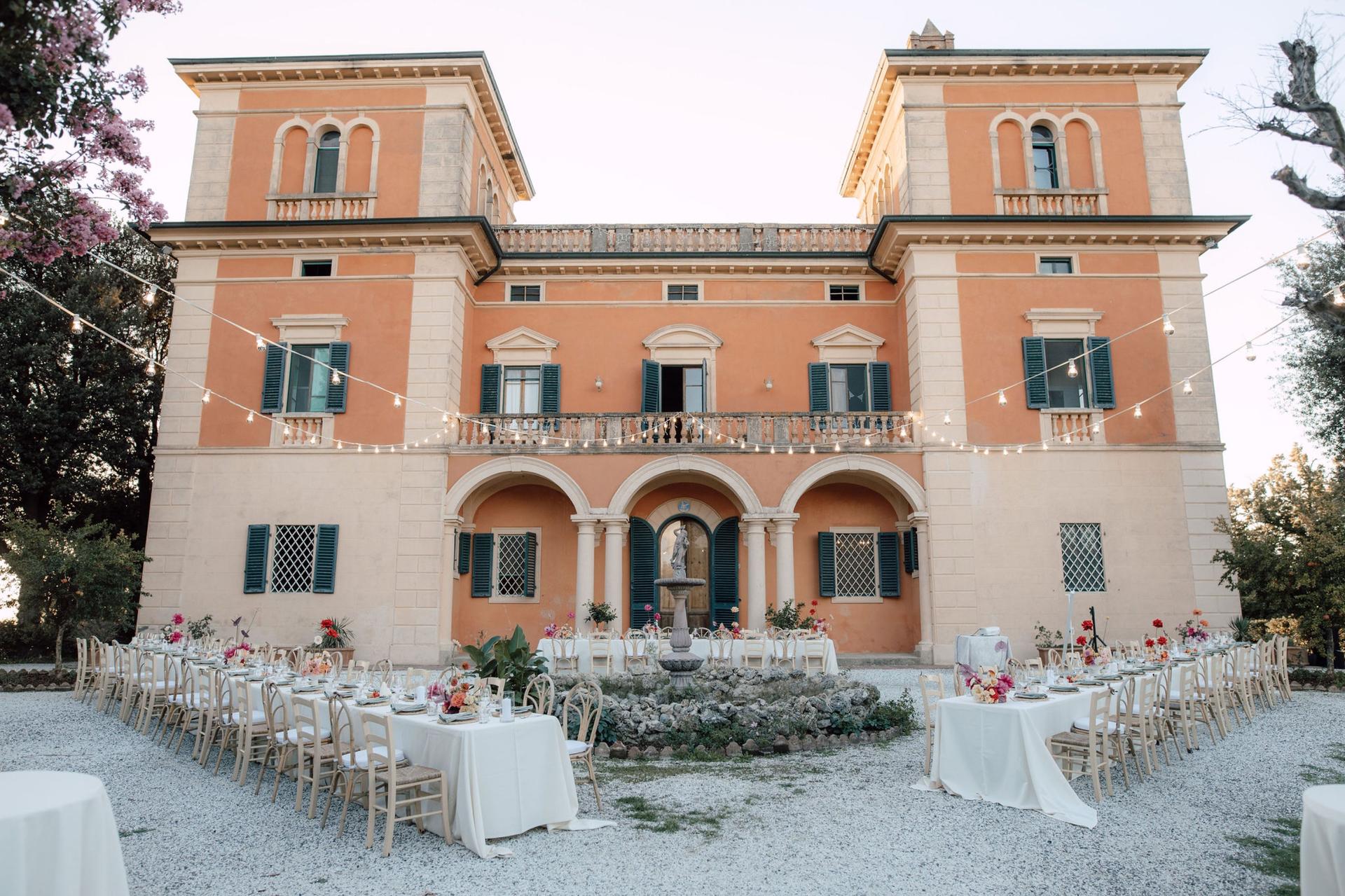 Garden in Front of the Villa