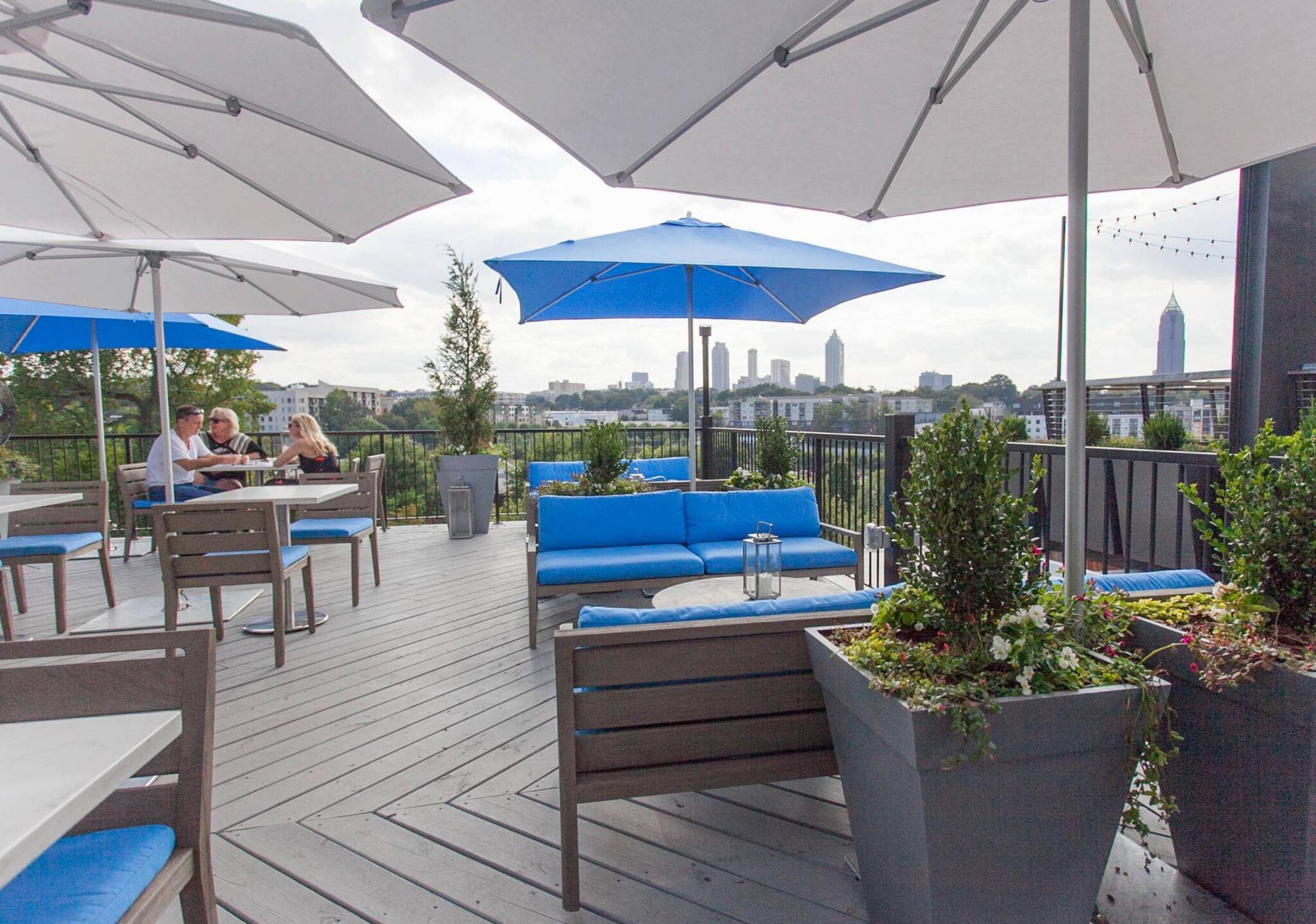 Bazati's Outdoor Terrace