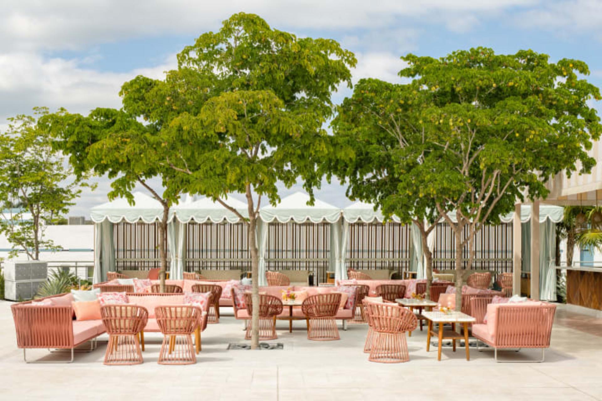 Outdoor Deck of Strawberry Moon