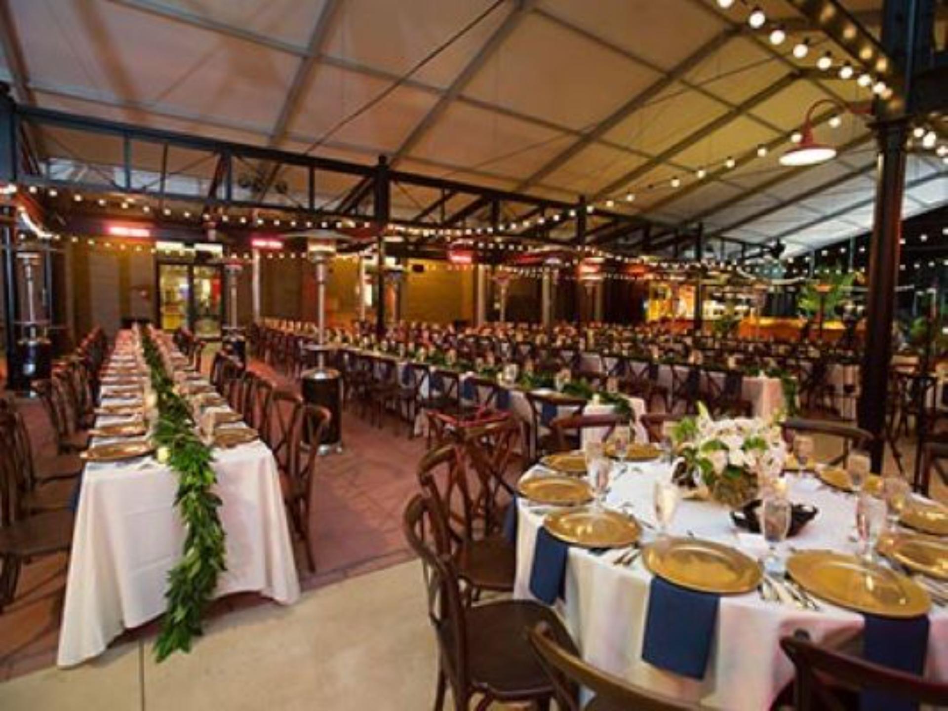 Indoor + Outdoor Biergarten
