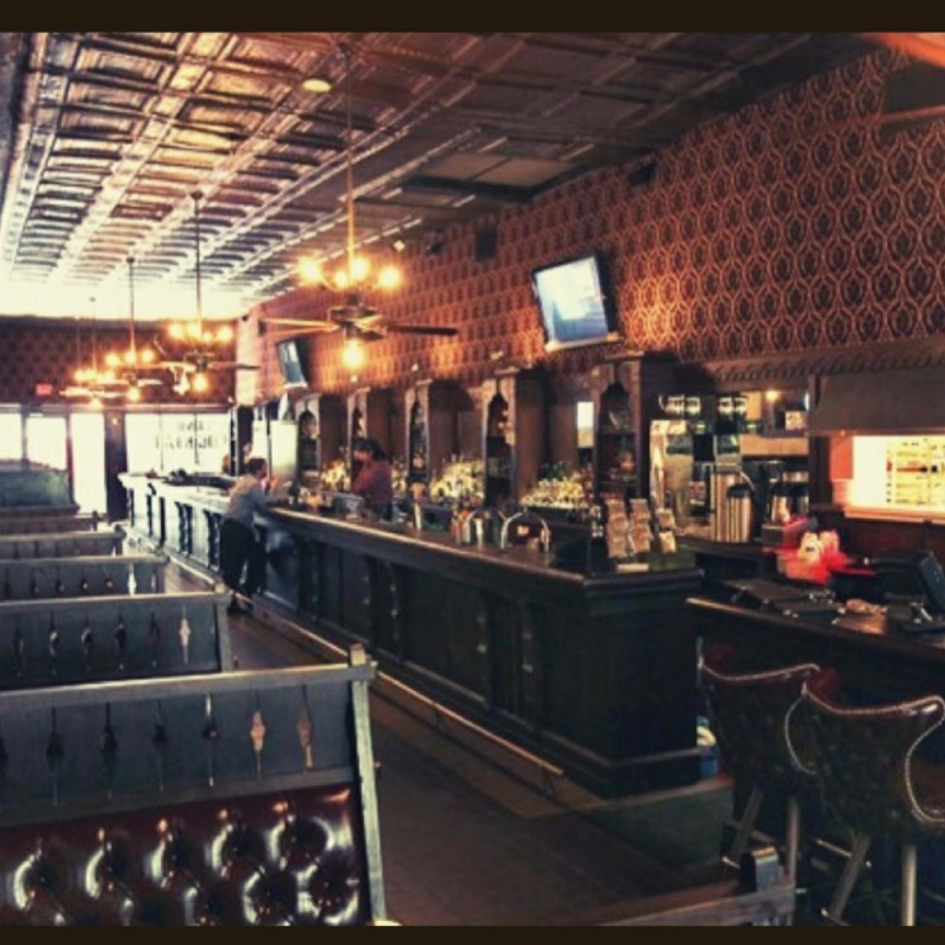 Bar + Dining Room + River Balcony