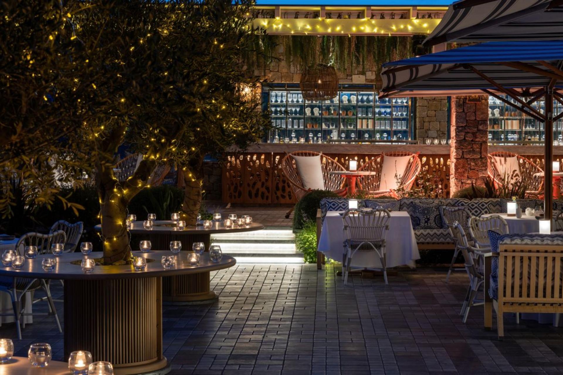 Mykonos Social Outdoor Terrace