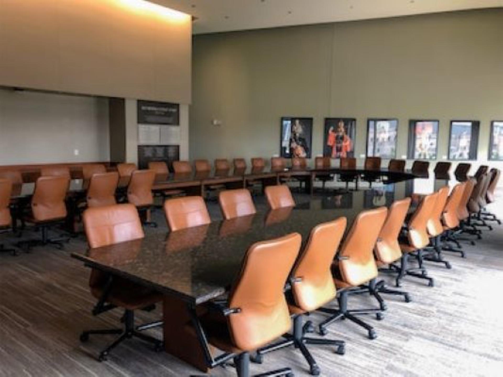 Bud Wendell & Steve Turner Boardroom