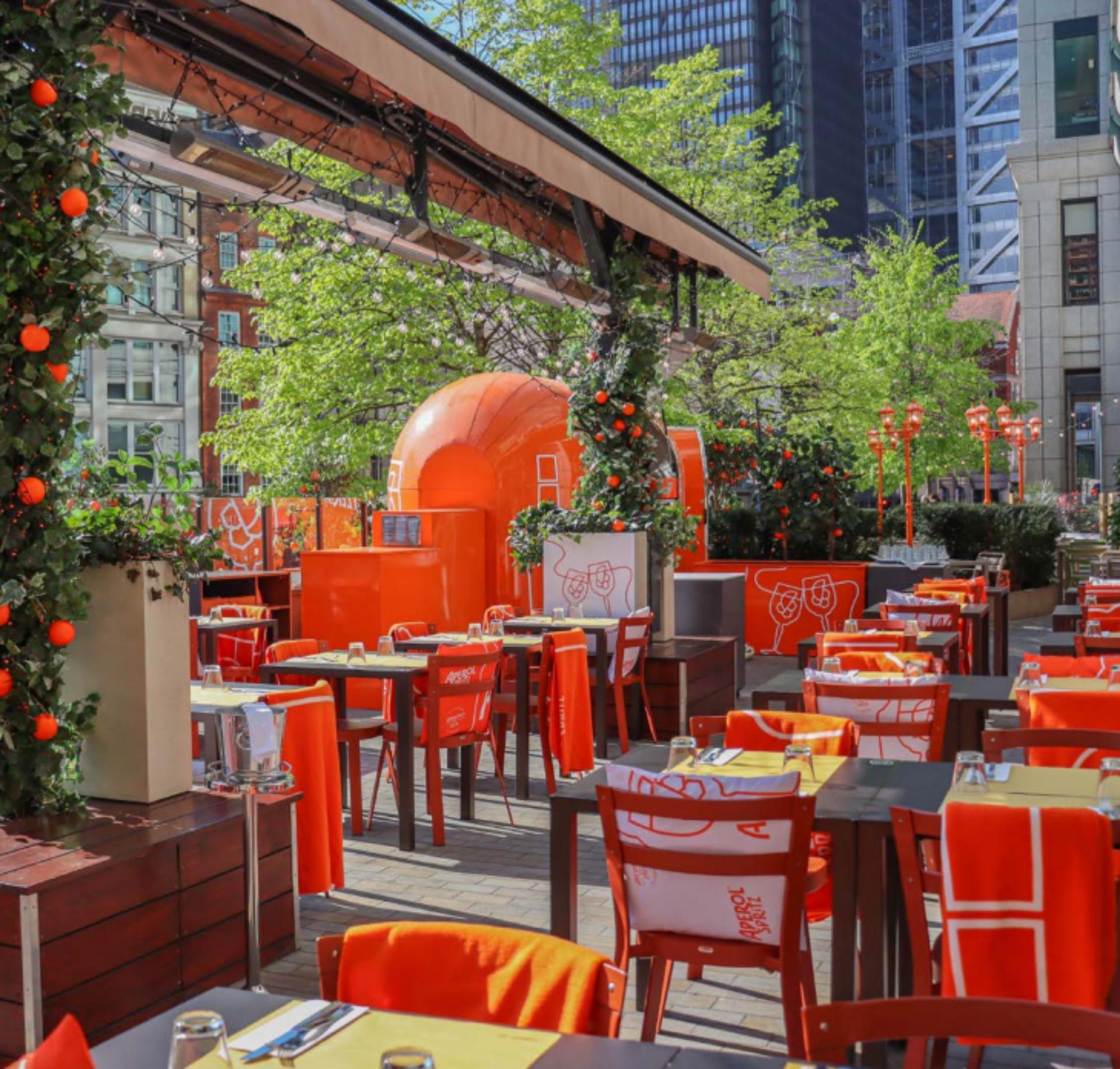 Aperol Spritzeria Terraza Eataly