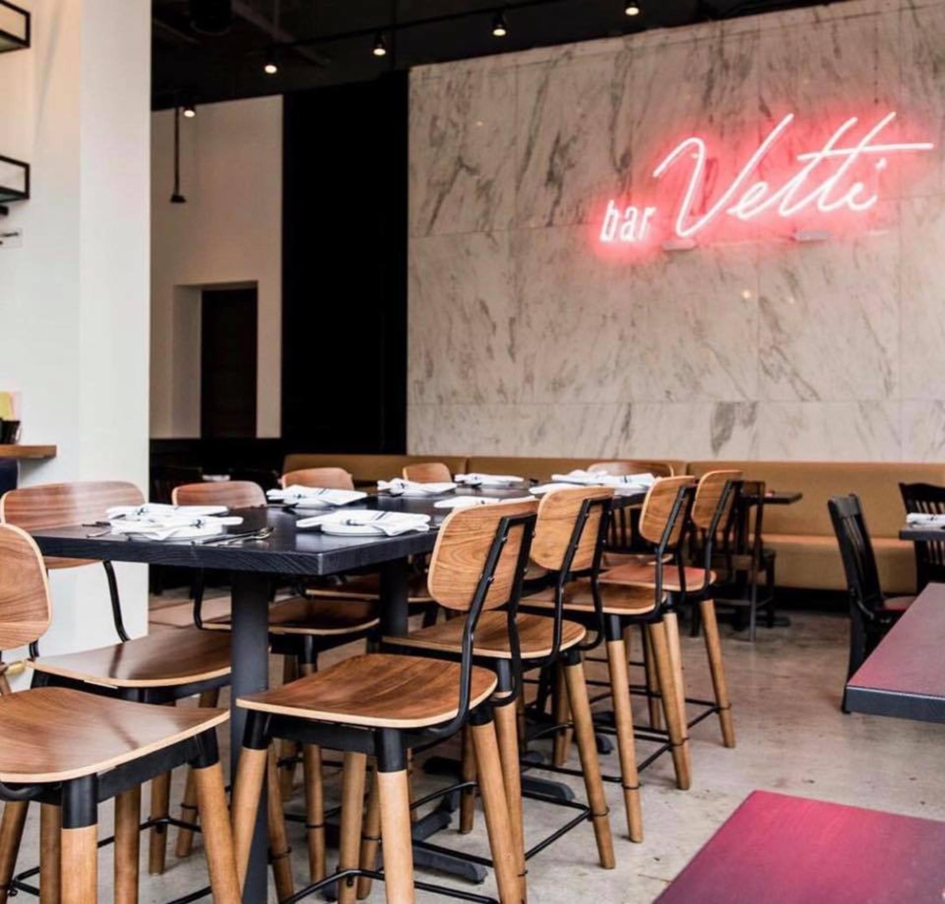 Full Buyout of bar Vetti