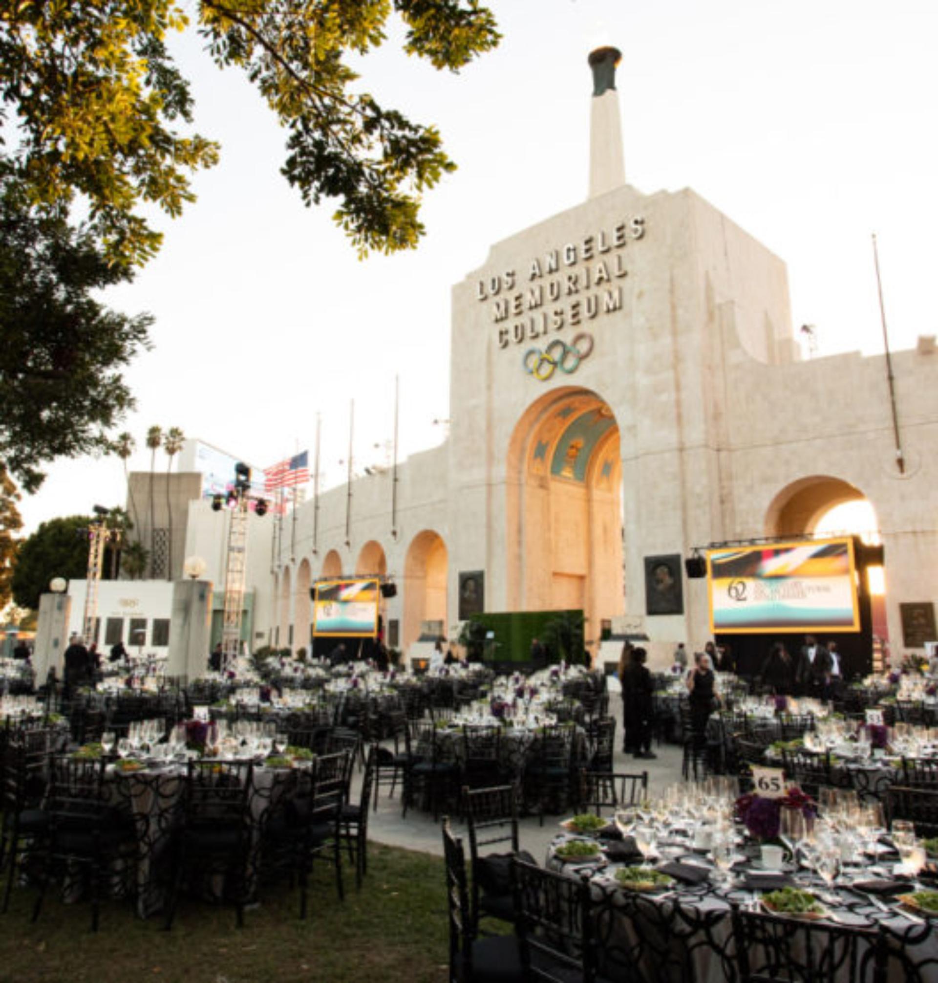 Peristyle and Olympic Plaza 