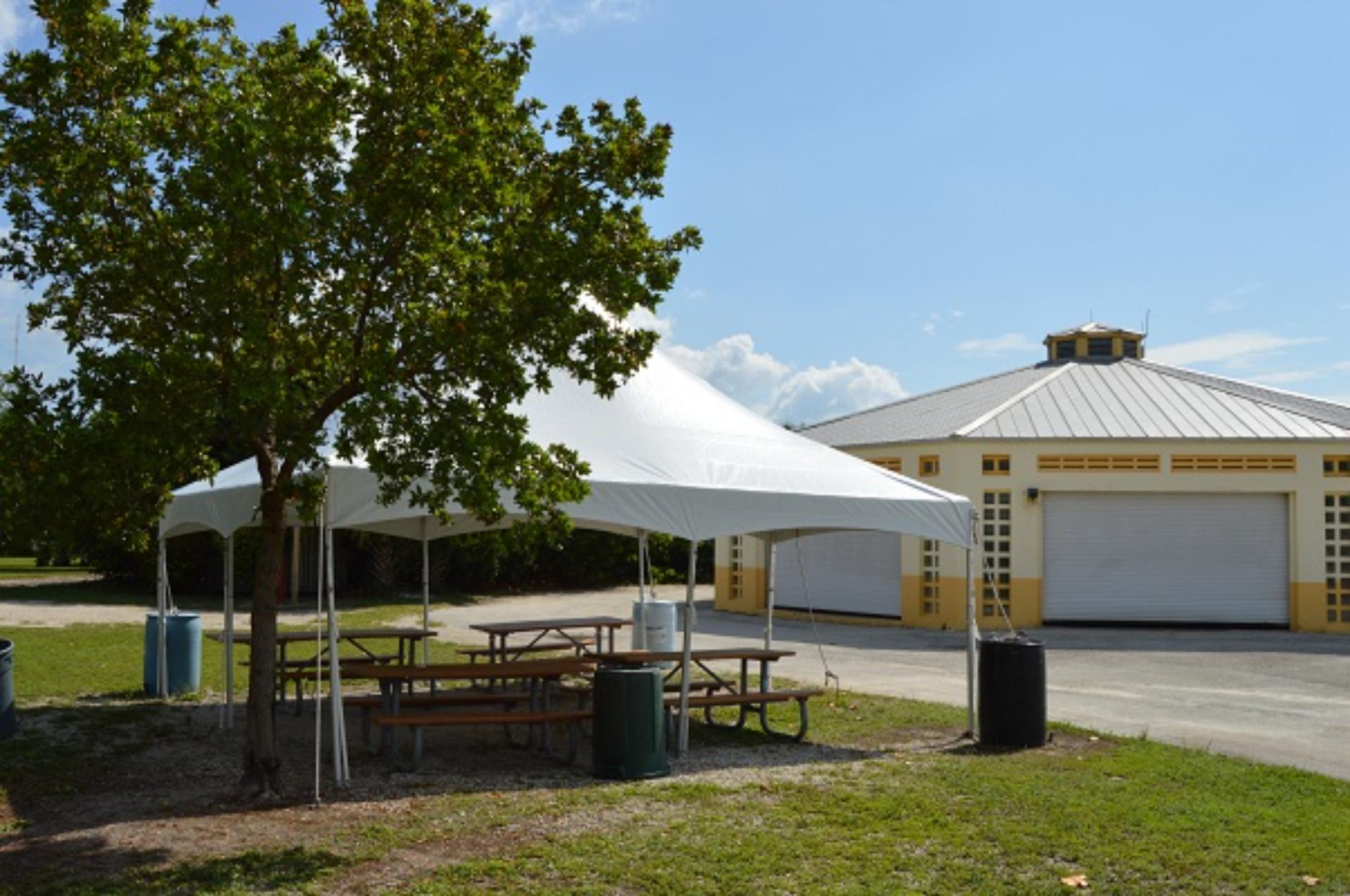Tent by the Carousel