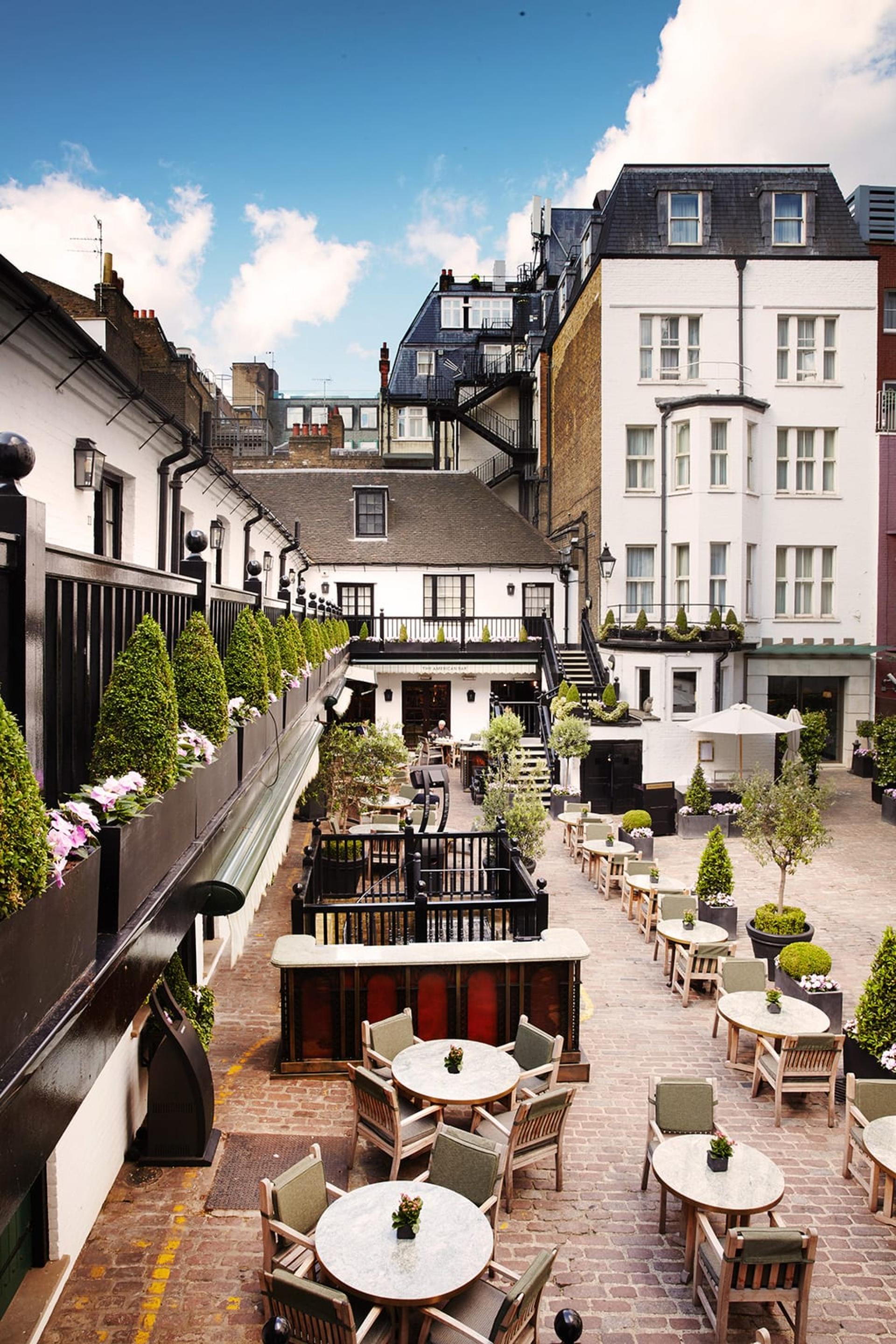 American Bar's Courtyard
