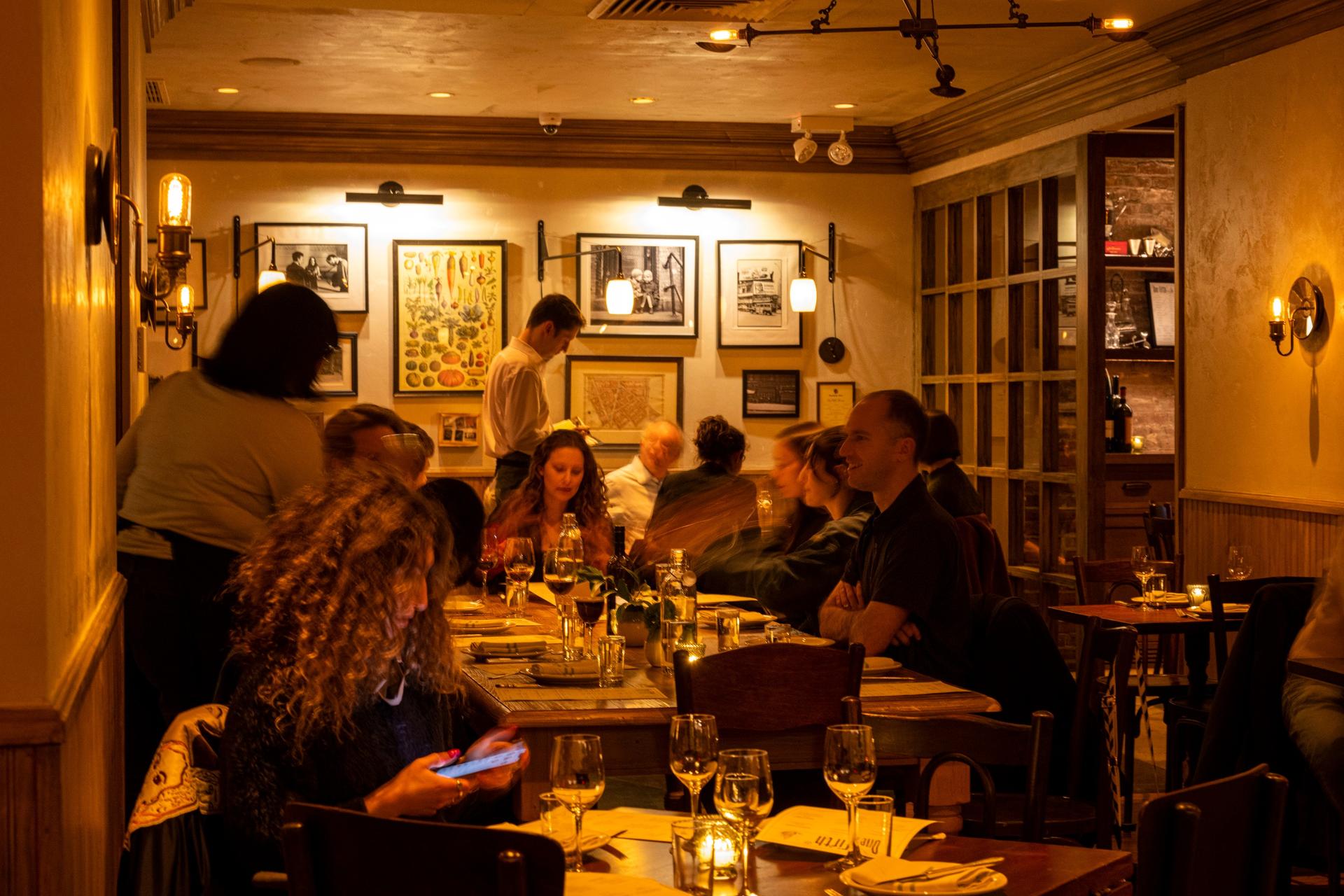 Non-Private Large Party Reservation