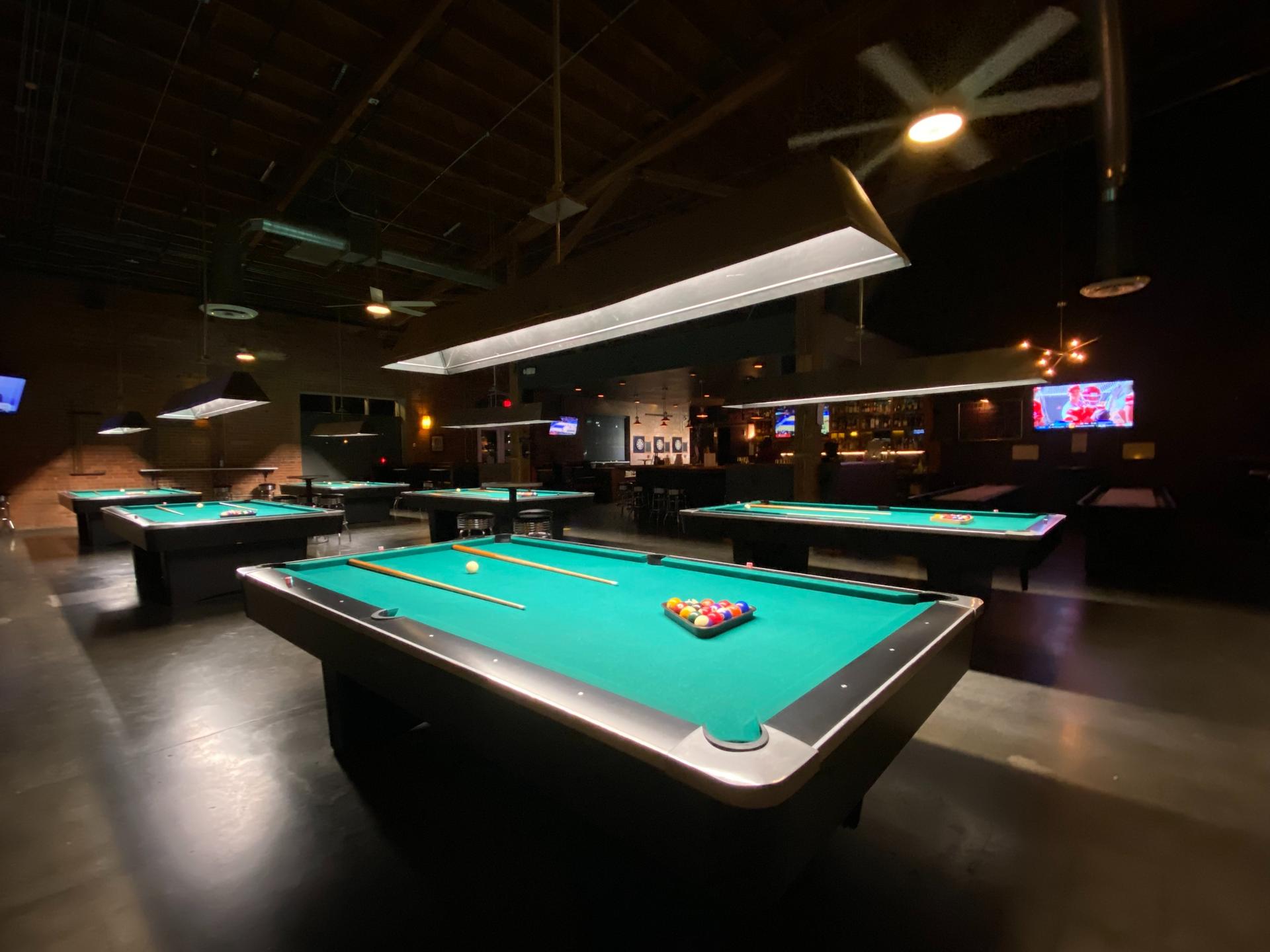 Upscale Billiards Bar