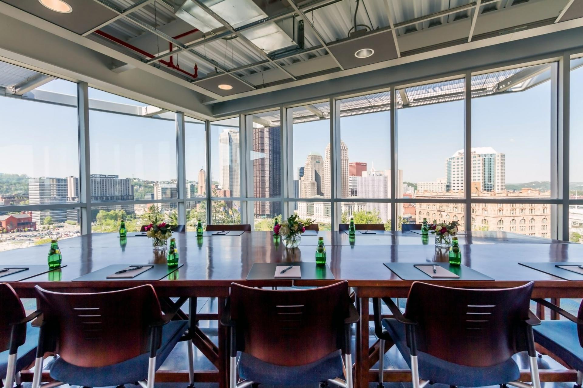Glass Conference Space