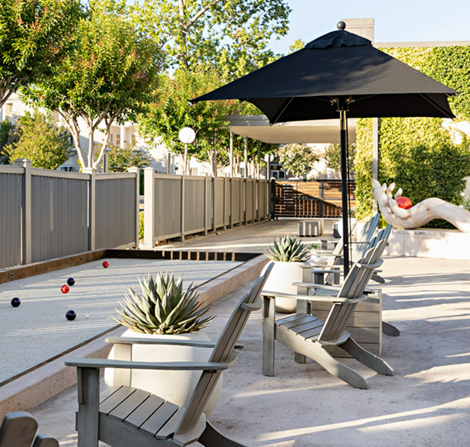 Bocce Ball Court
