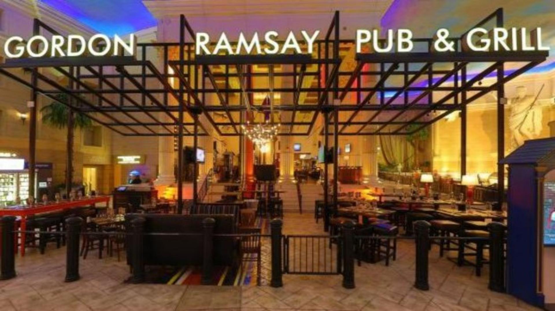 Full Buyout of Gordon Ramsay Pub & Grill, Atlantic City