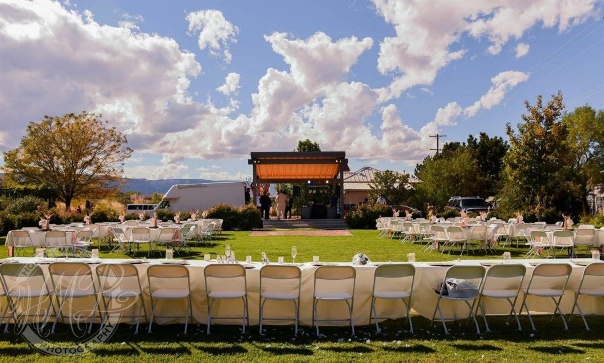 Front Lawn and Rose Garden