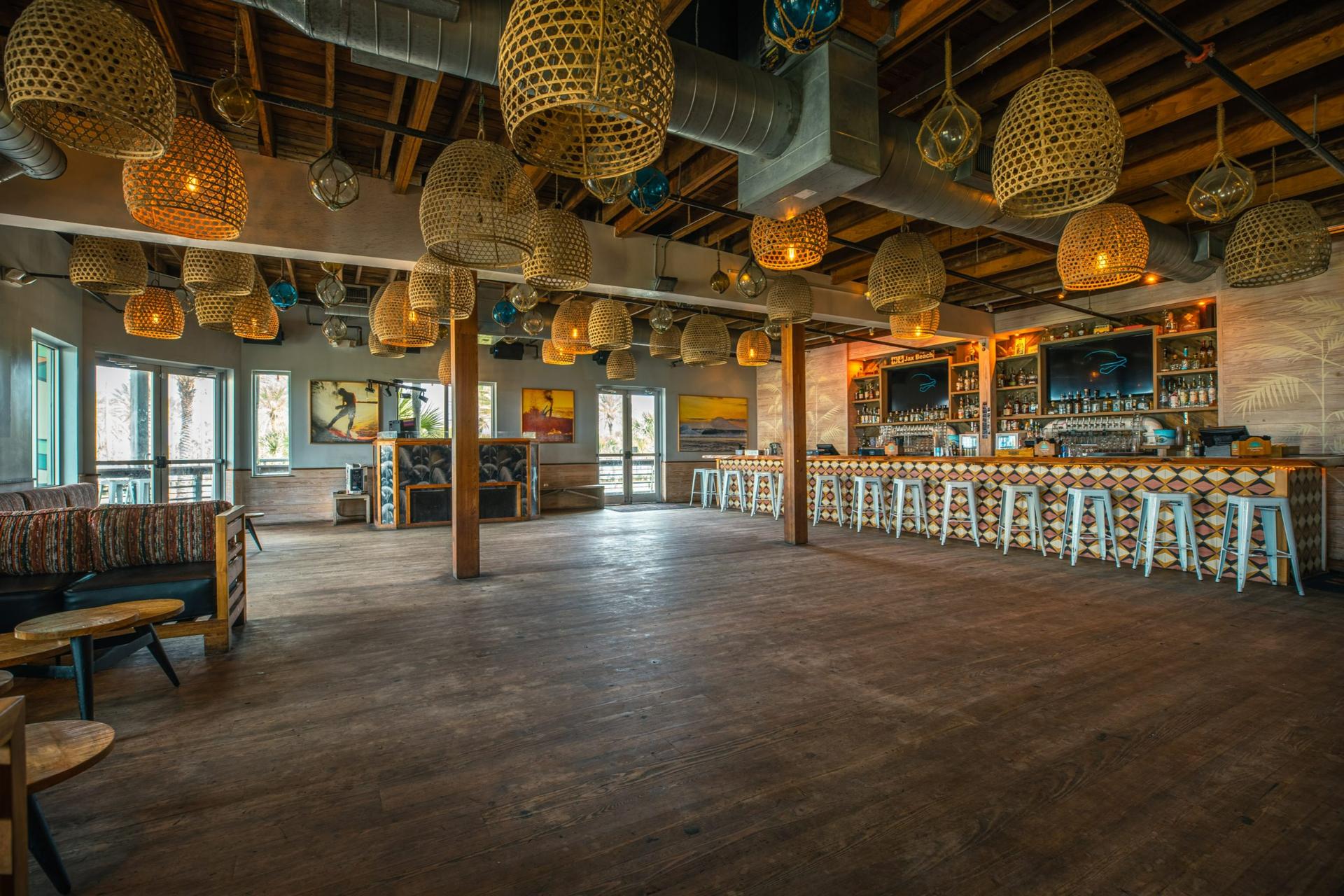Upstairs Bar Room & Balcony