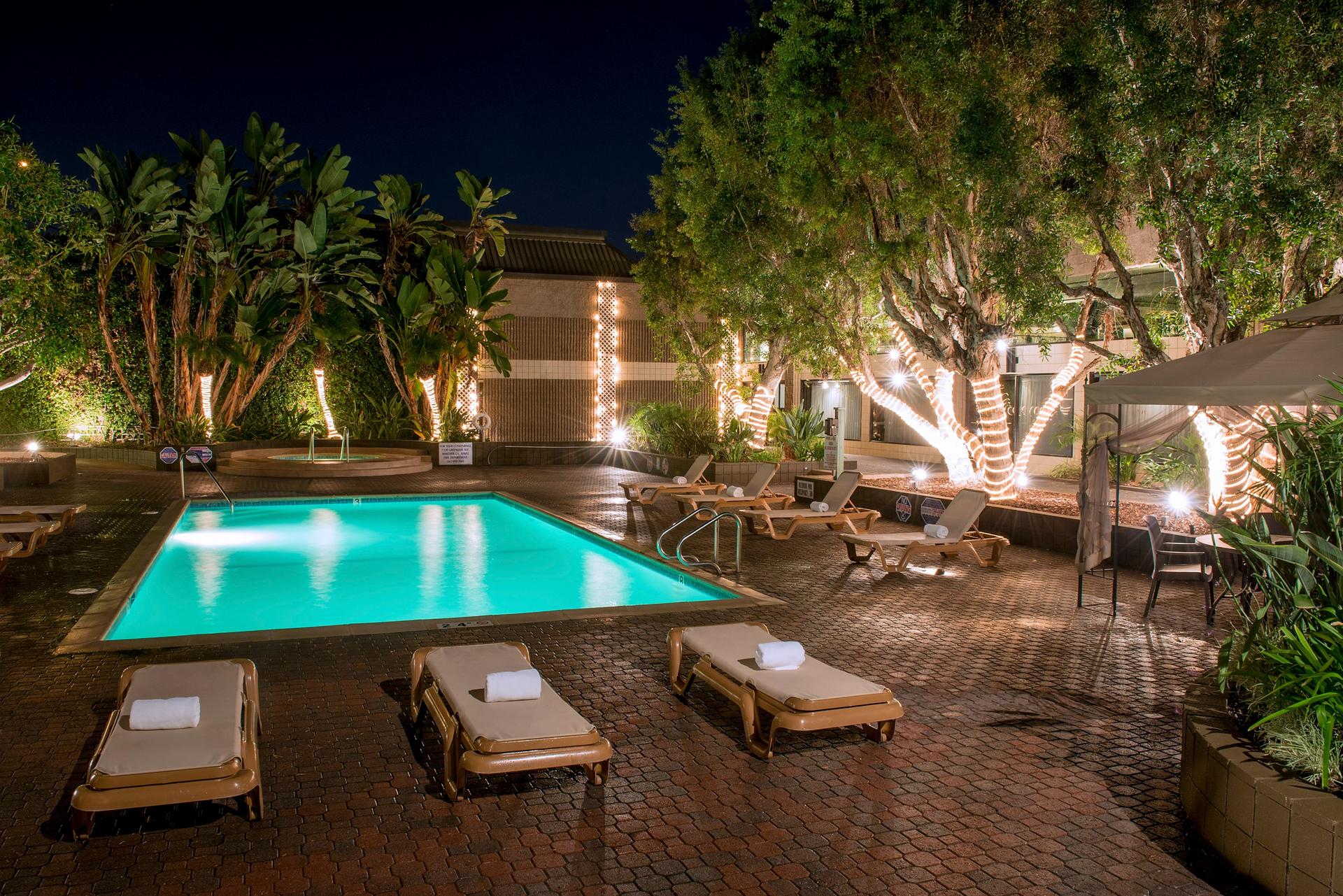 Pool Courtyard