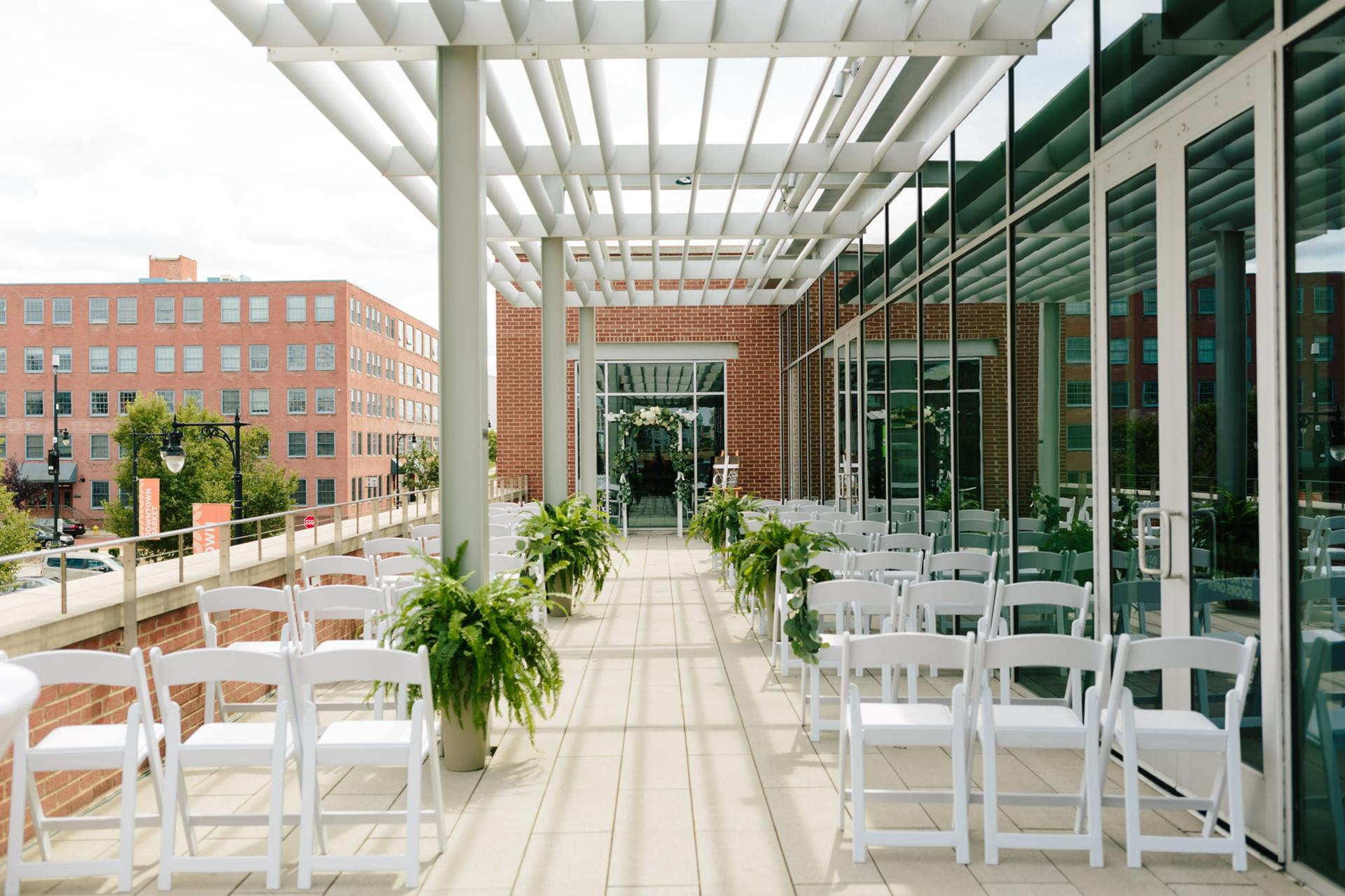 First Floor and Second Floor Terraces 