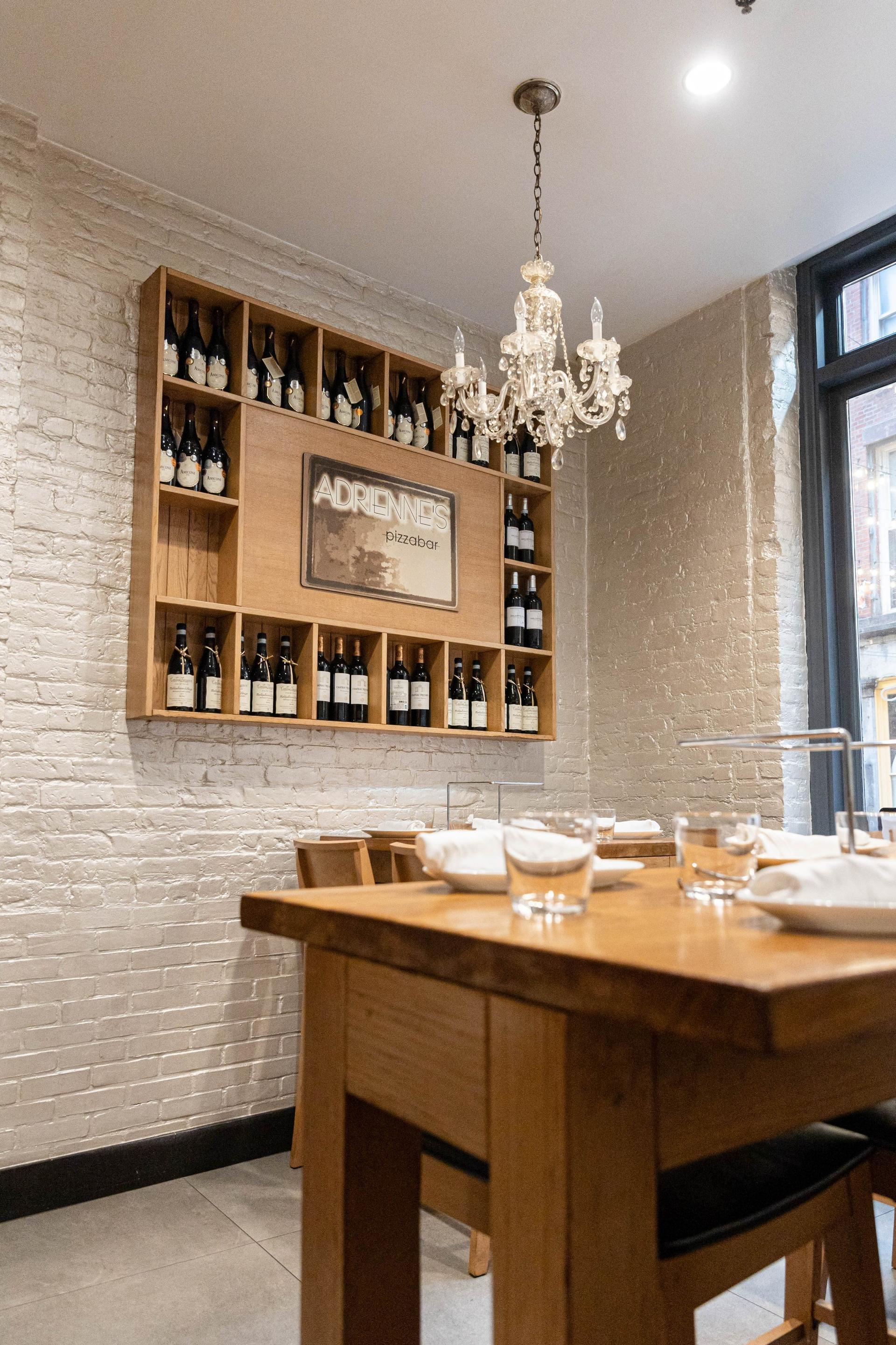 Full Buyout of Adrienne's Pizzabar NYC