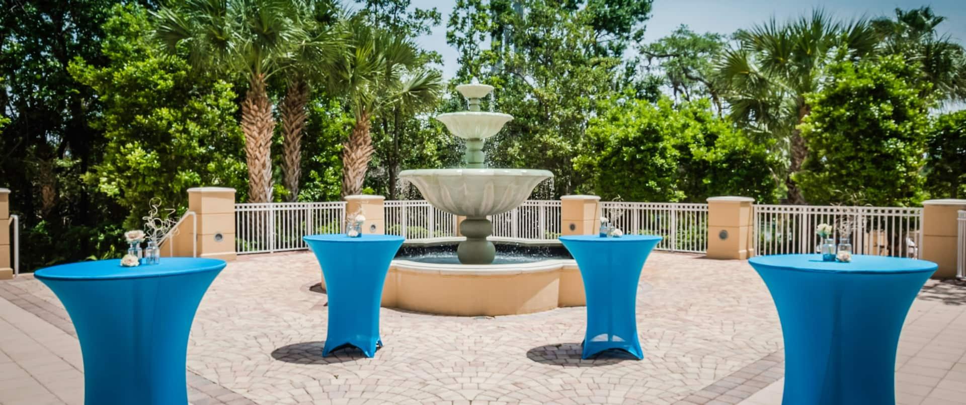 Fountain Outdoor Terrace