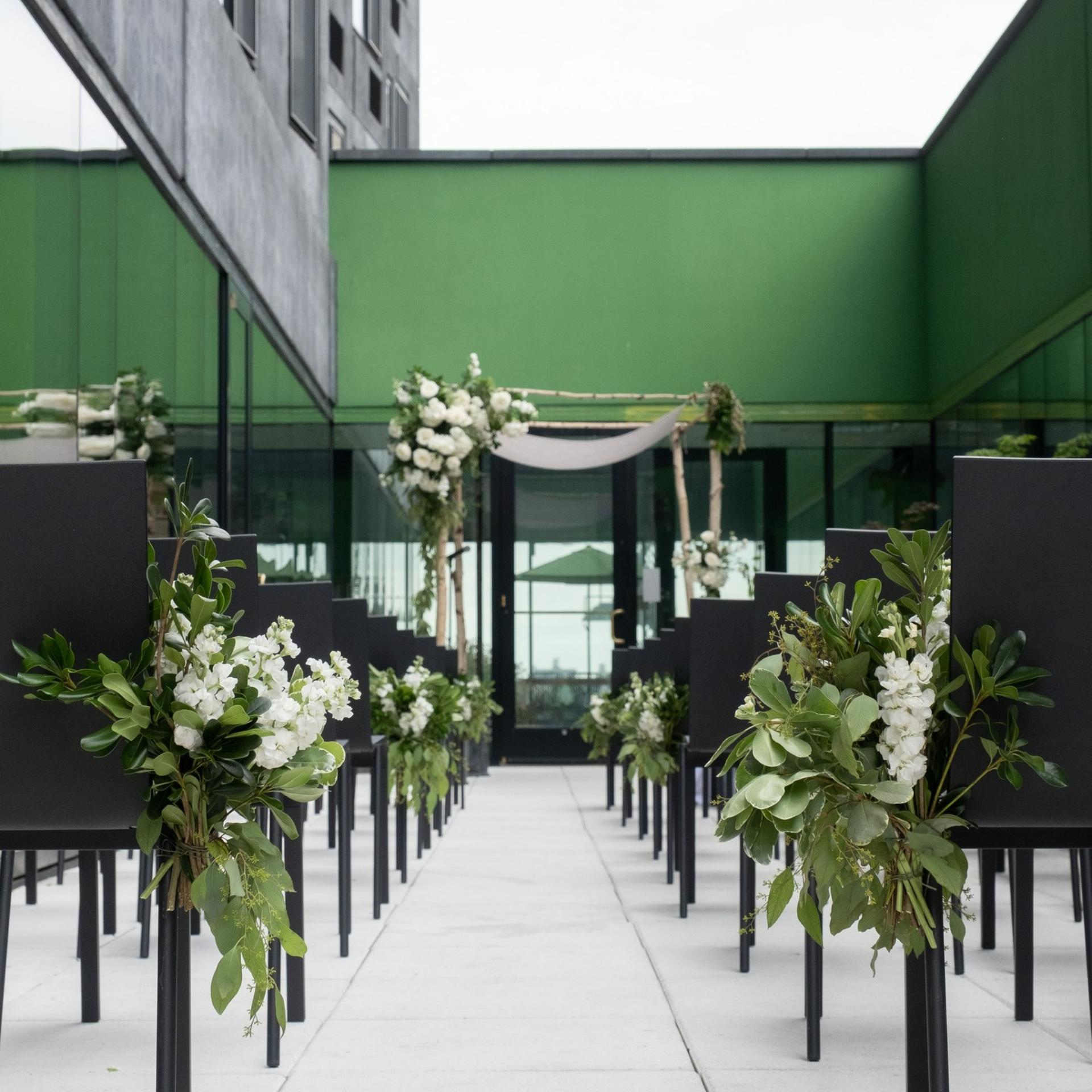 The Lobby and Courtyard