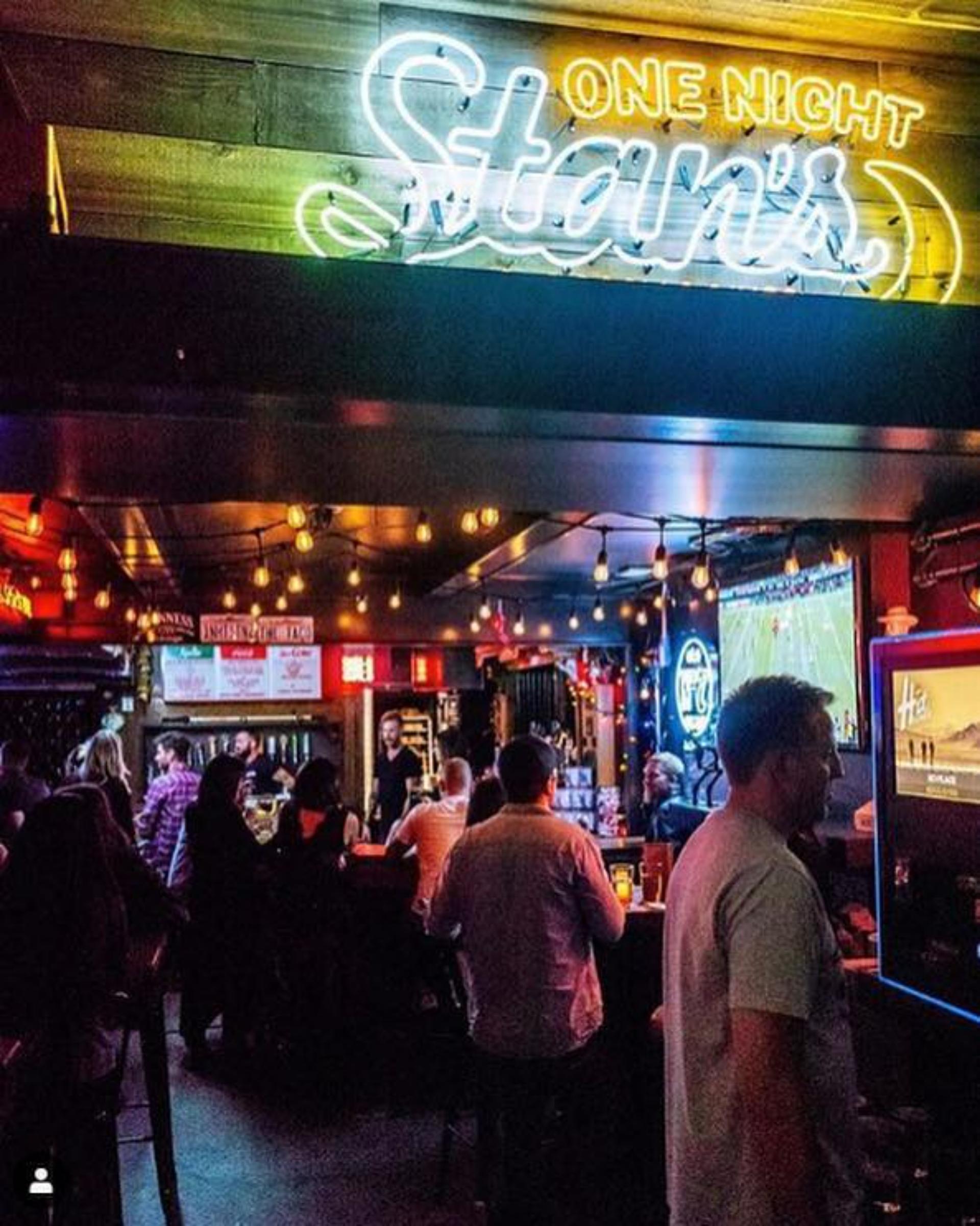 Full Buyout of One Night Stan's Bar Room & Divery