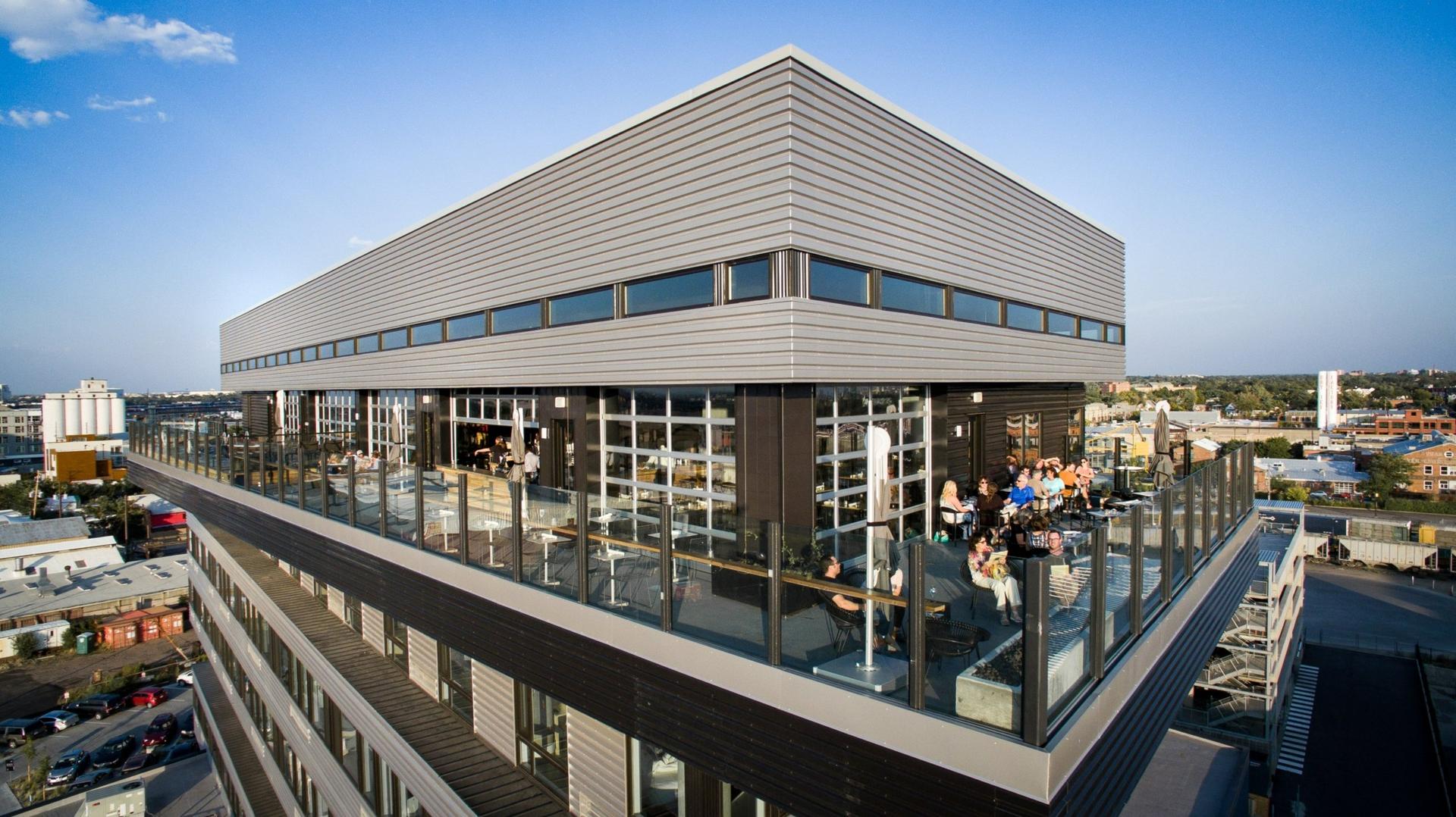 Main Terrace - Woods Rooftop Restaurant