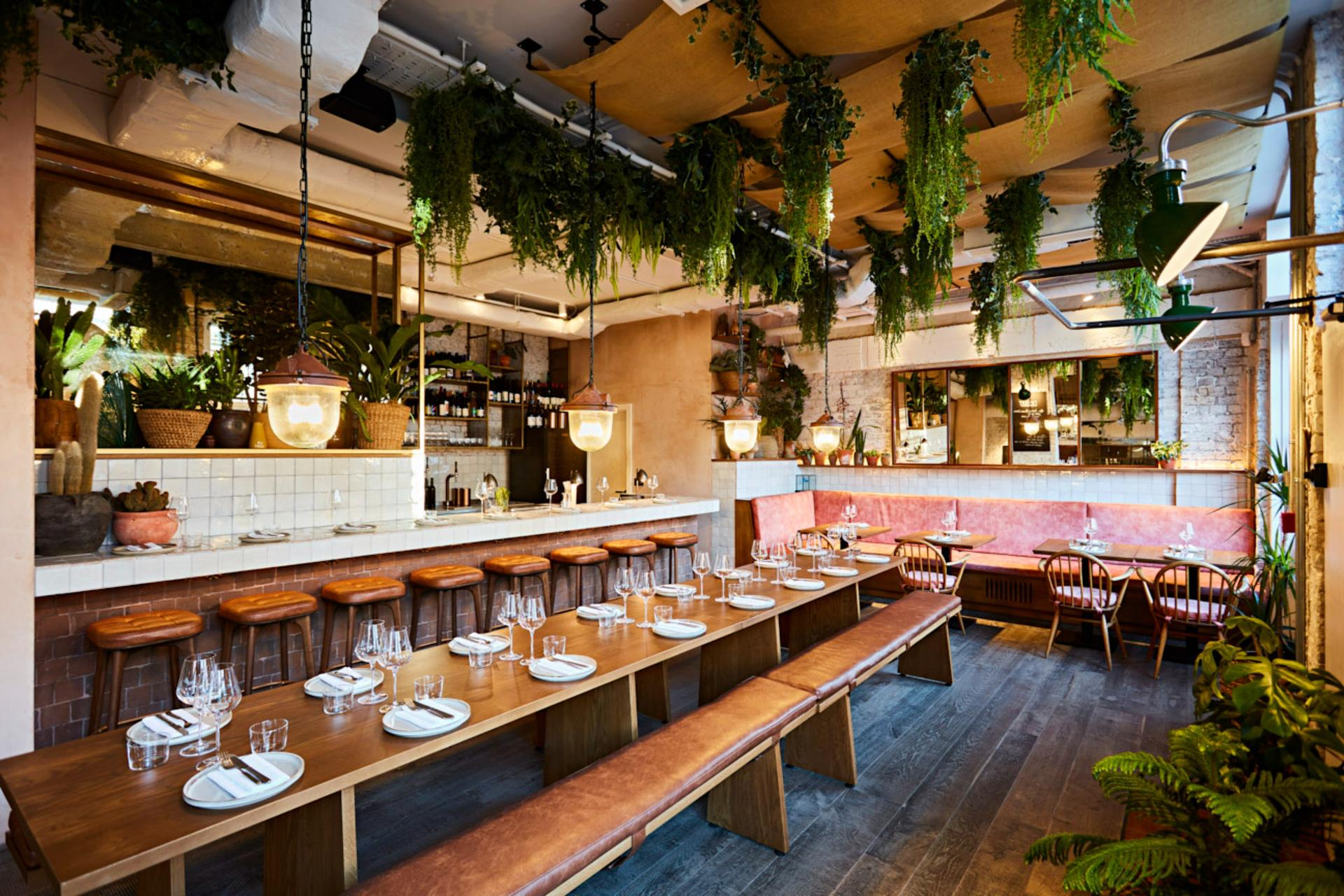 Communal Table in the Main Floor 