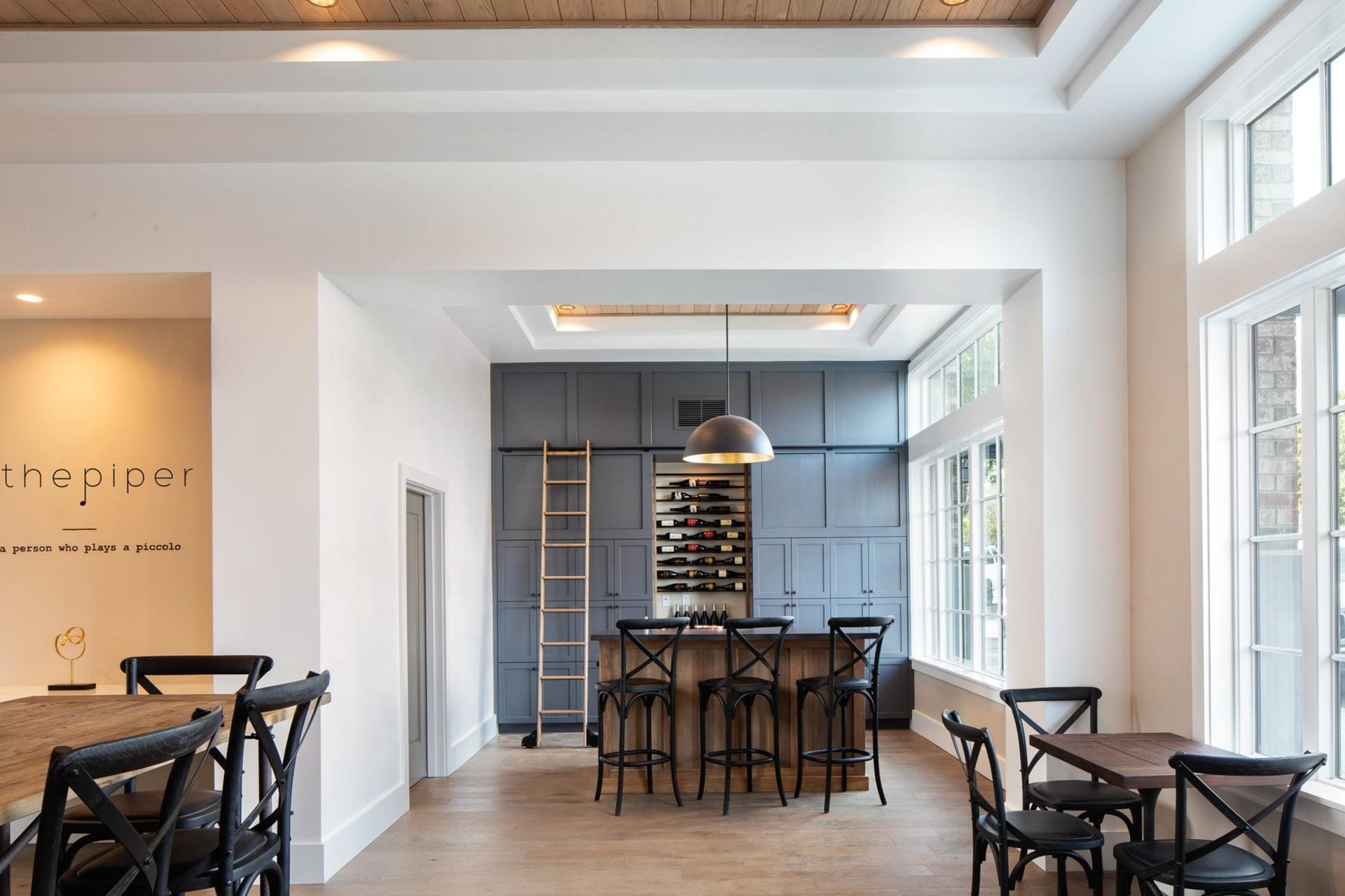 The Piper Wine Lounge + The Library