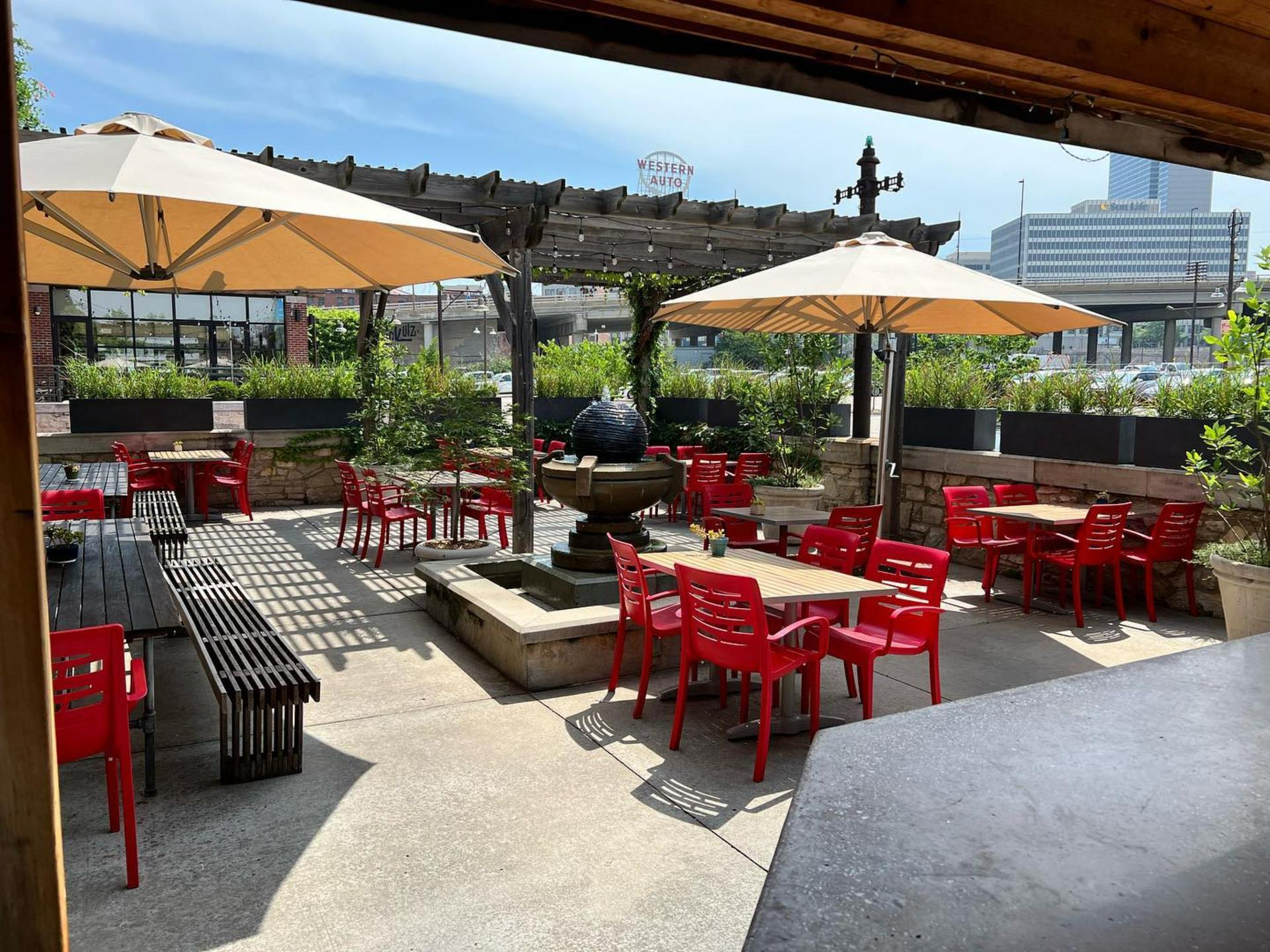 Outdoor Biergarten
