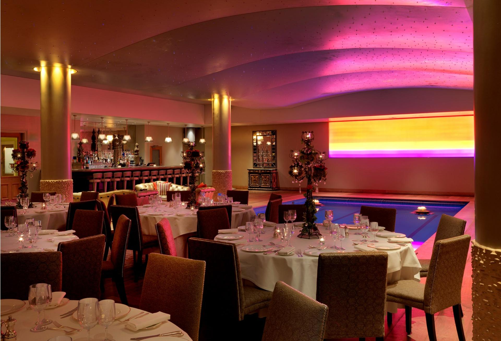 The Pool Area and Bar