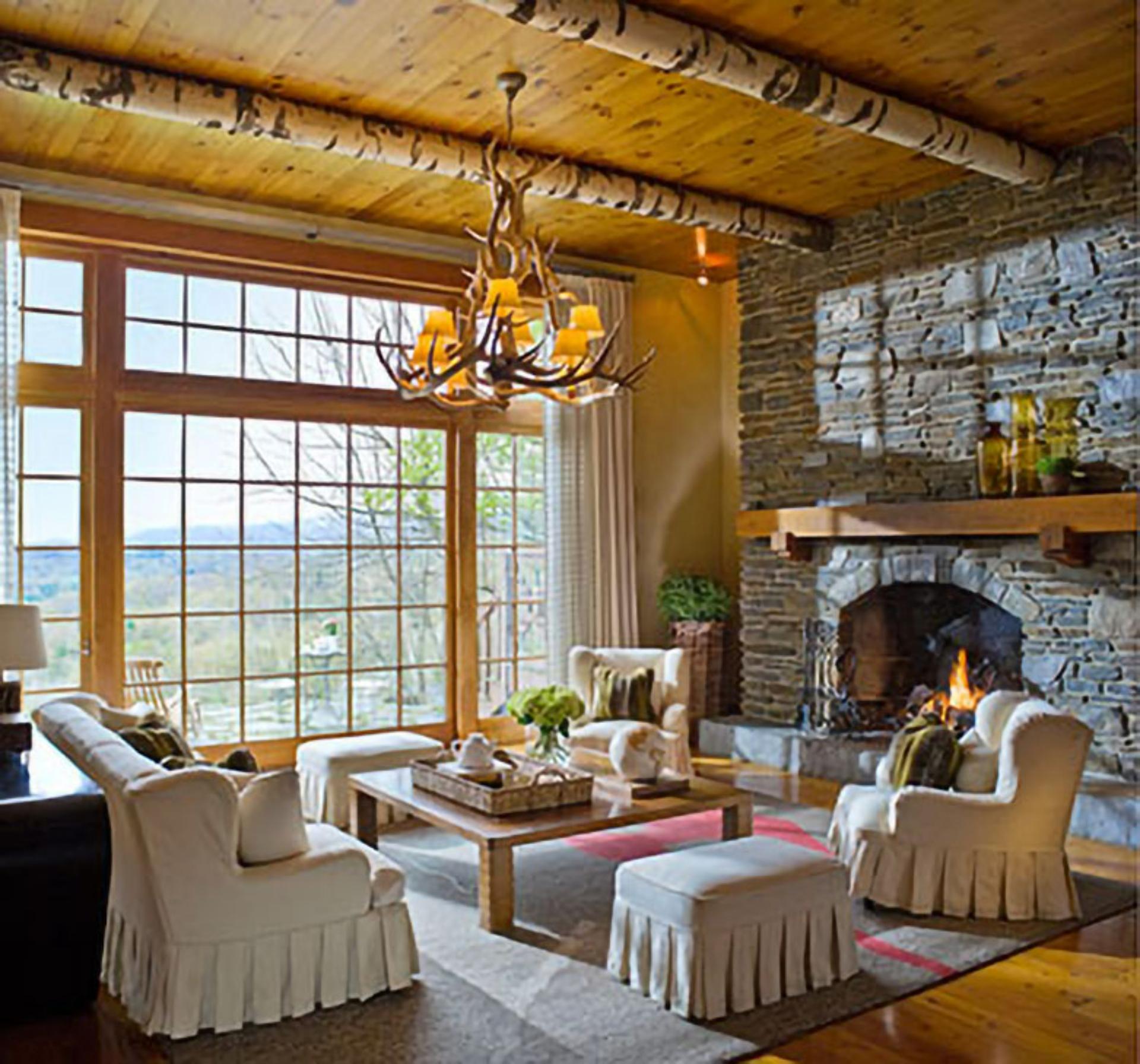 Chalet Living Room & Terrace