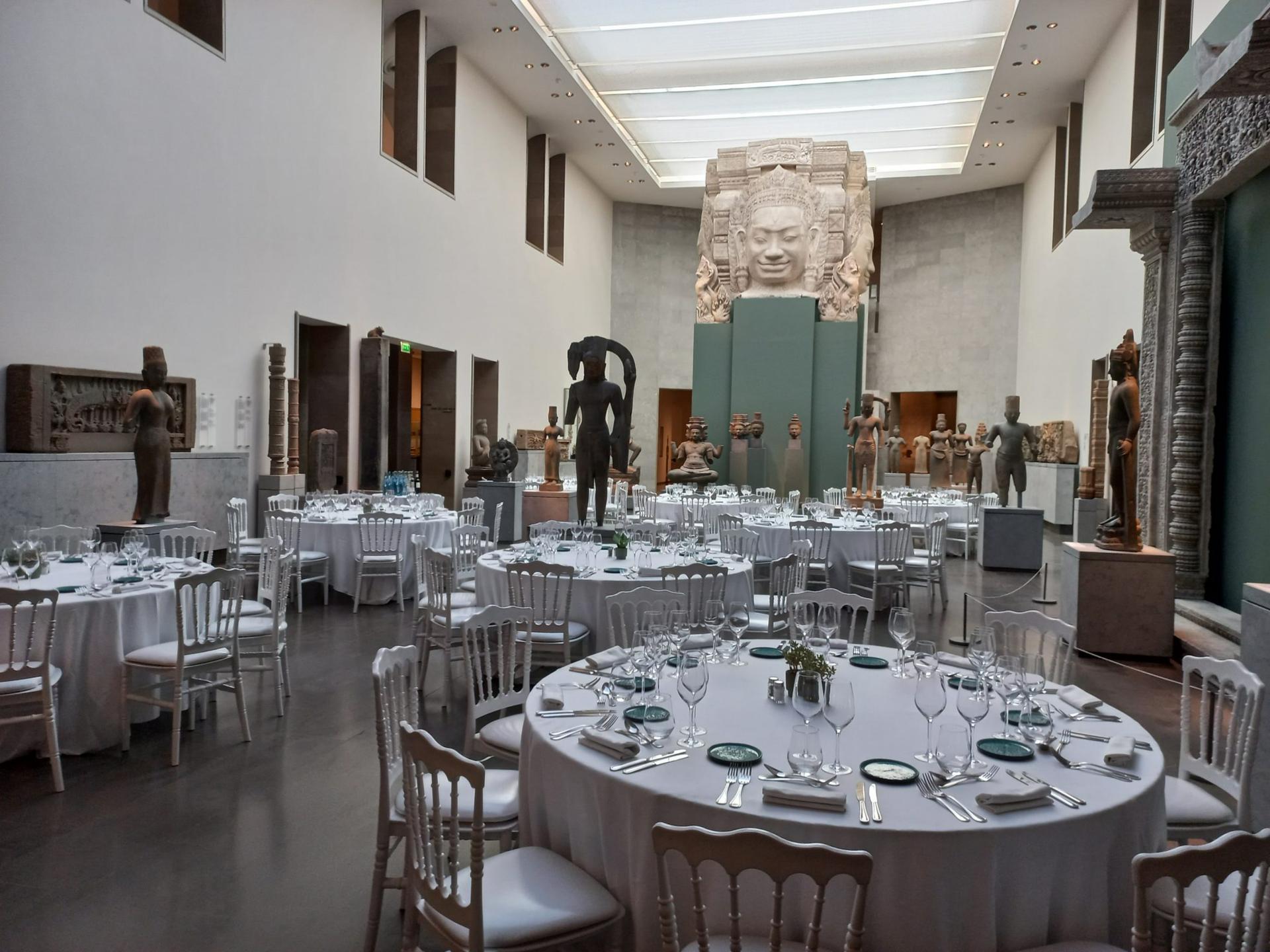 The Ground Floor and the Khmer Courtyard