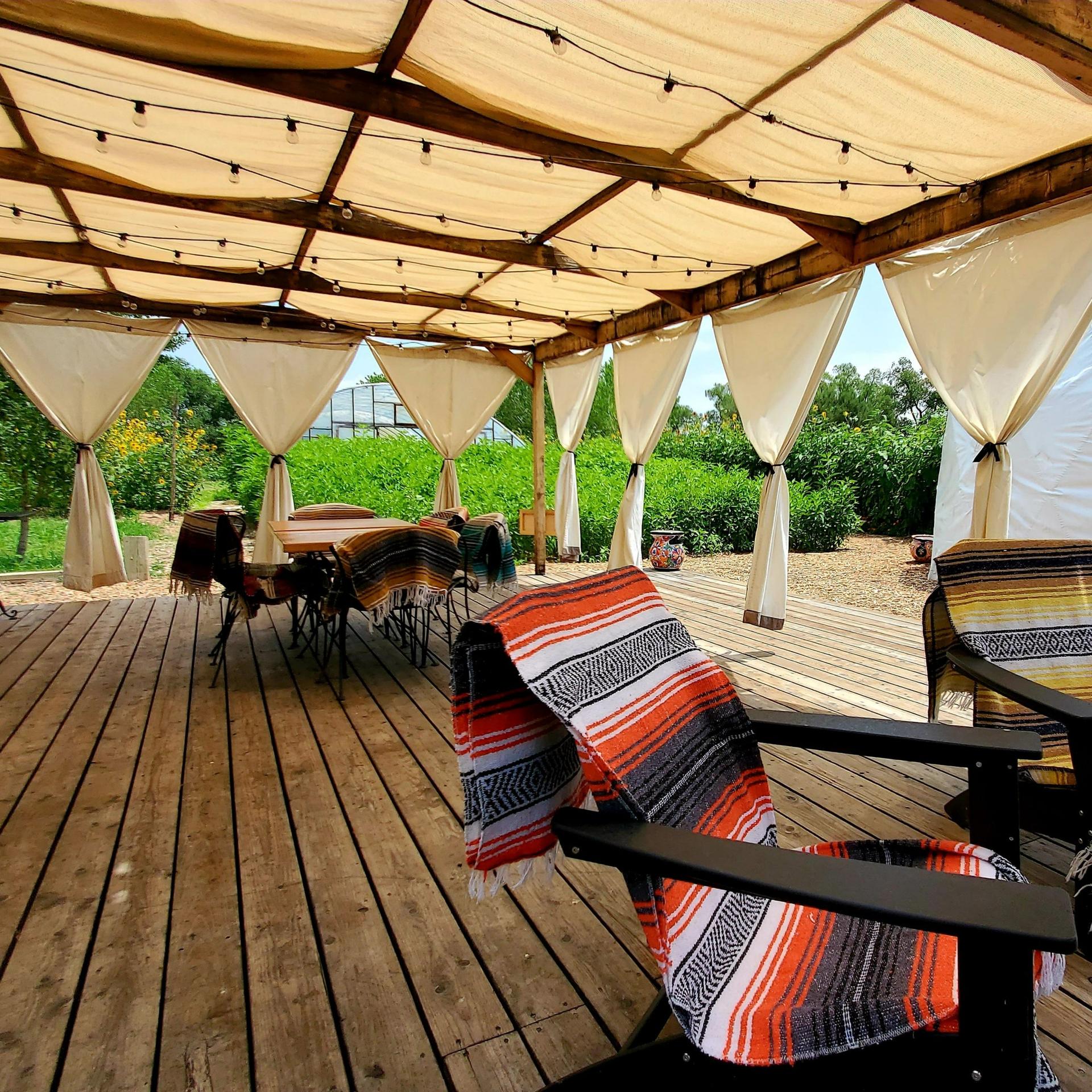 Large Farm Deck