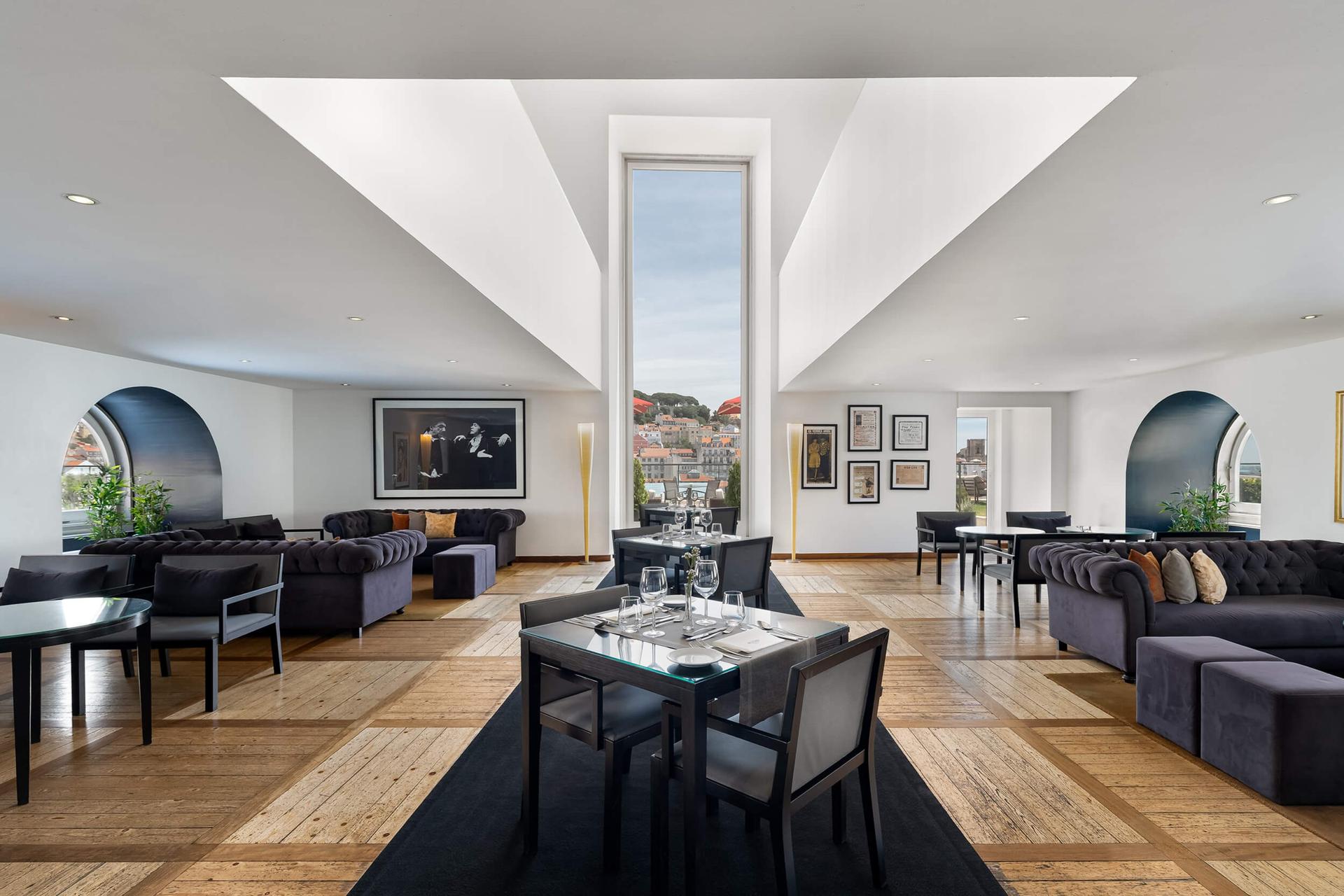 Rooftop Bar Interior