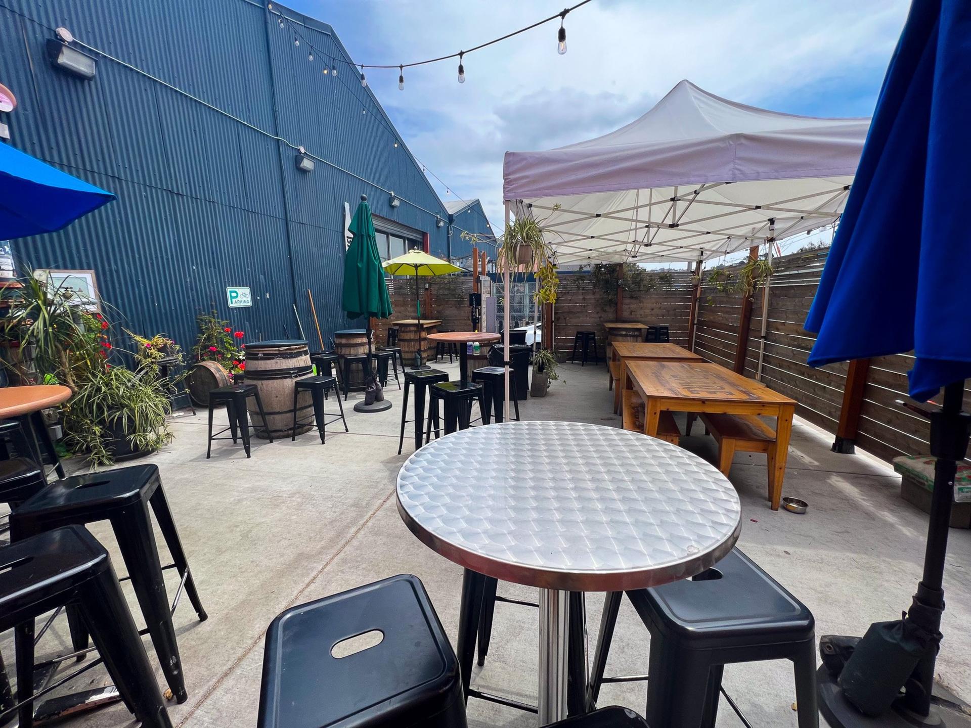 SF Brewery Outdoor Patio