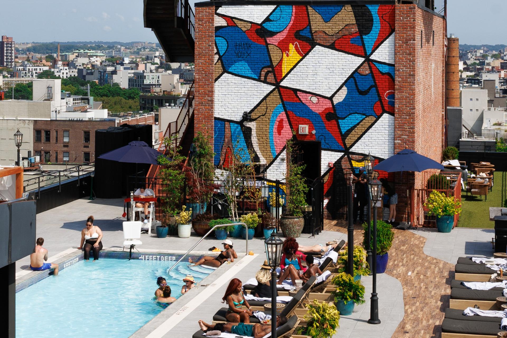 Rooftop Pool and Lounge