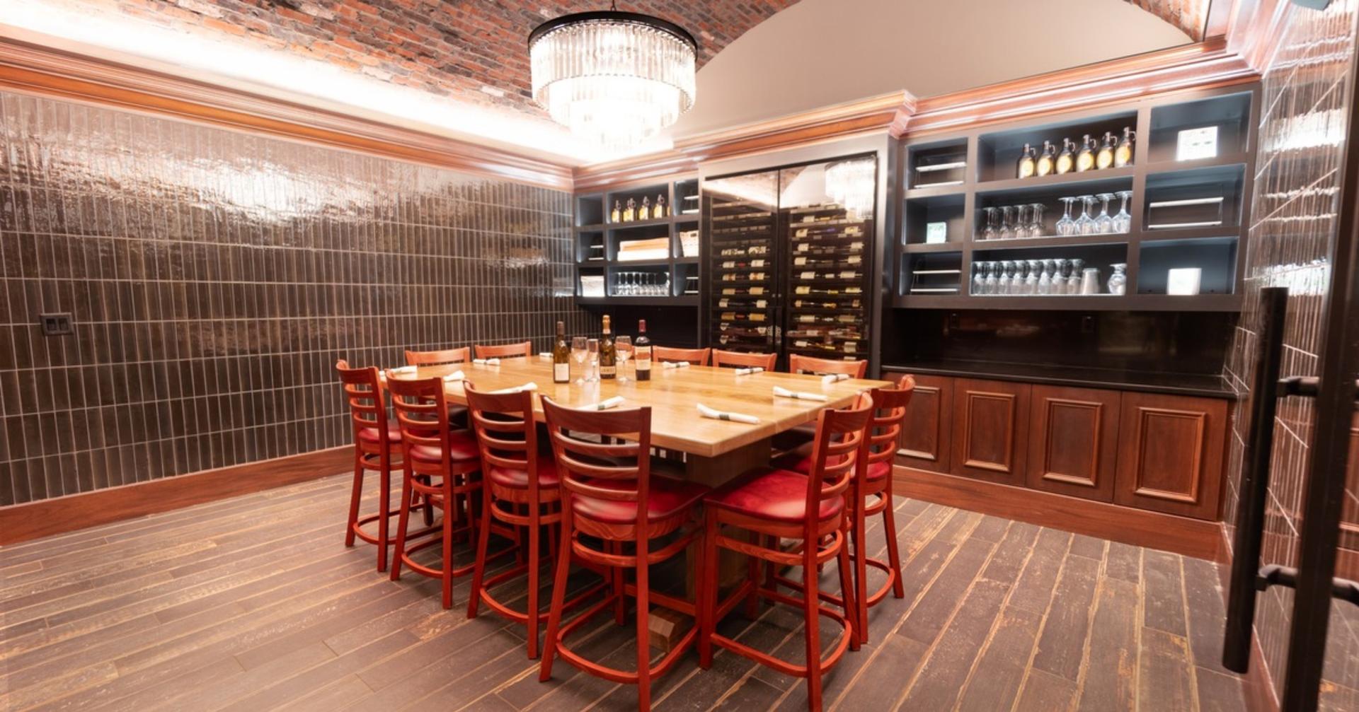 European Wine Cellar Room