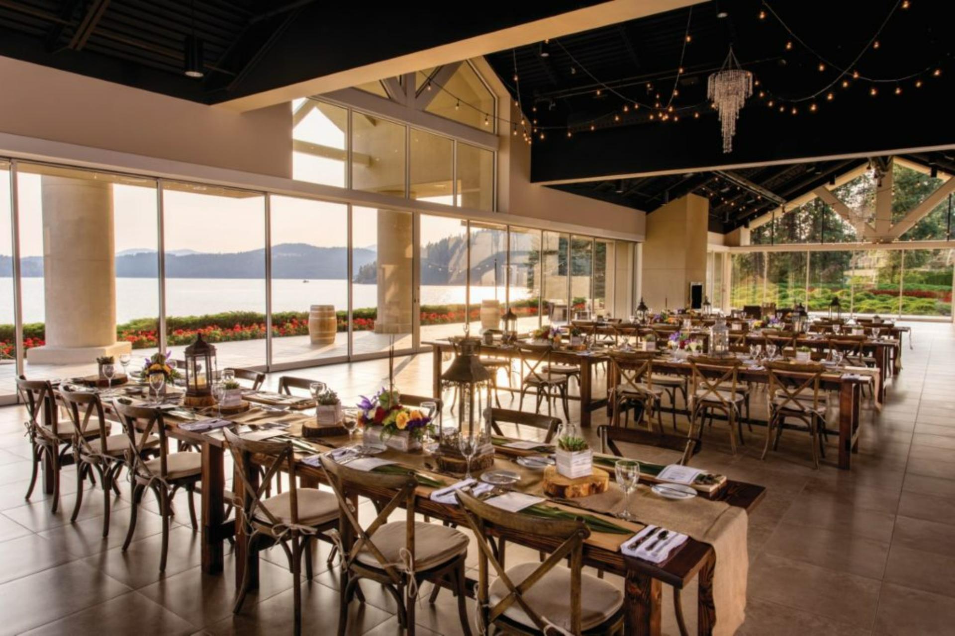 Hagadone Event Center with Patio