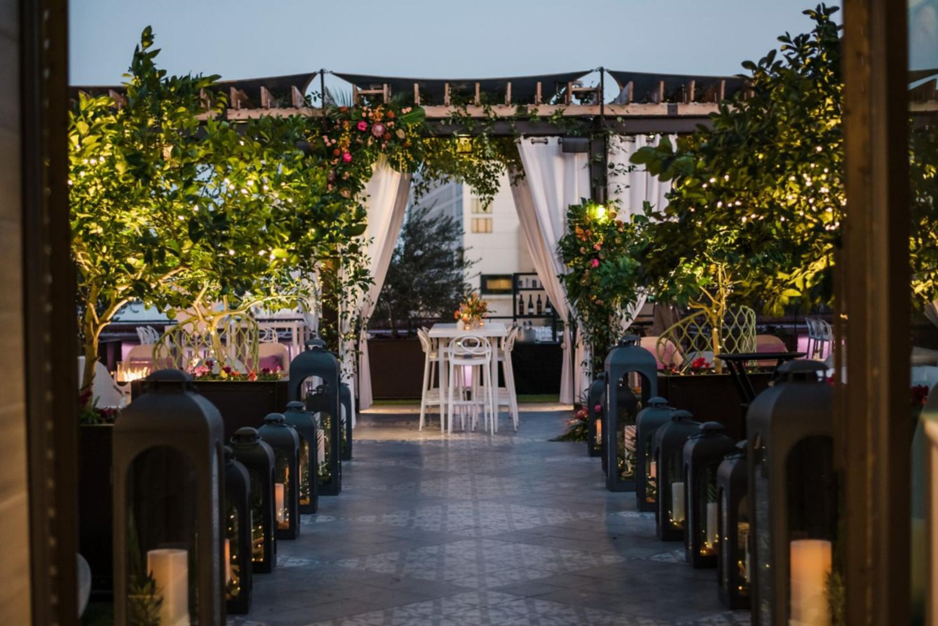 Myrtle & Rose Rooftop Garden