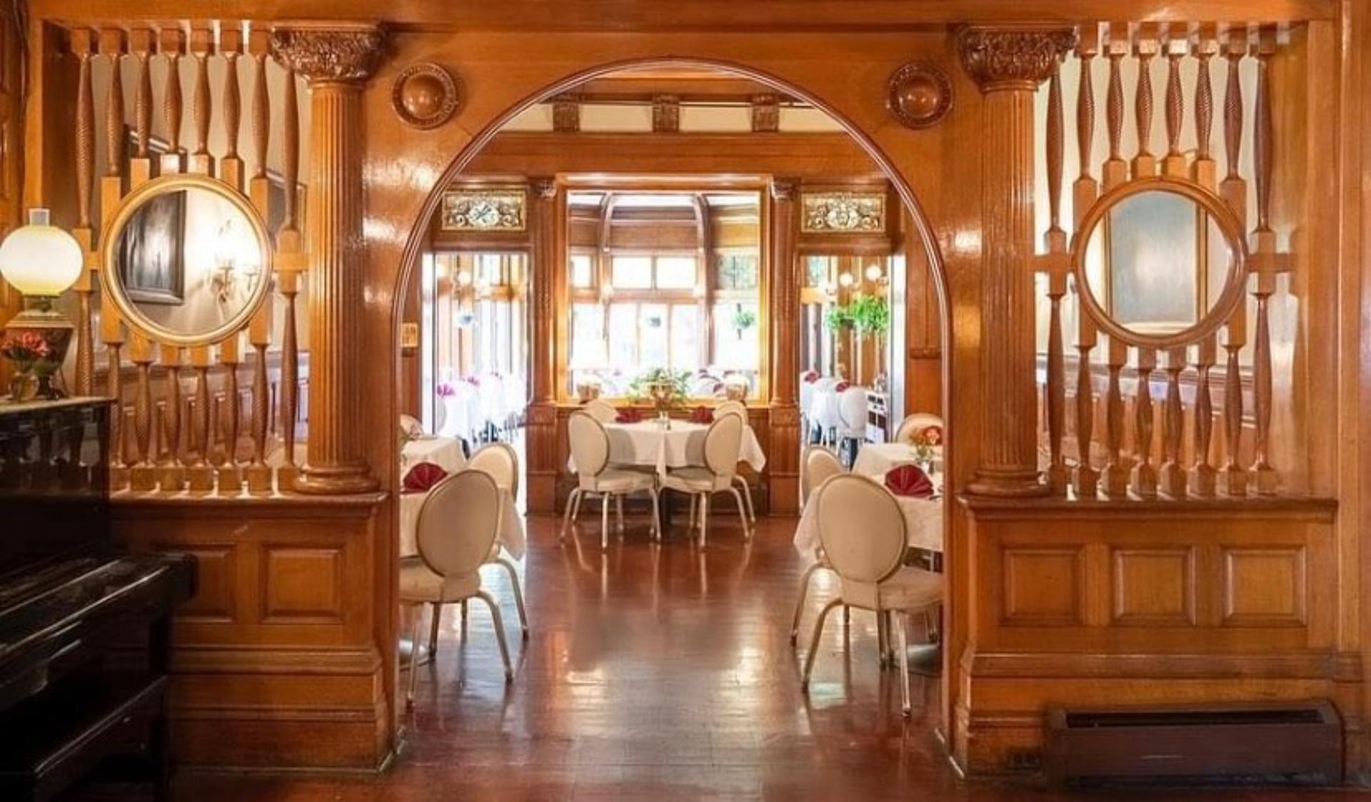 The Music Room at Edgar’s Restaurant in the Castle