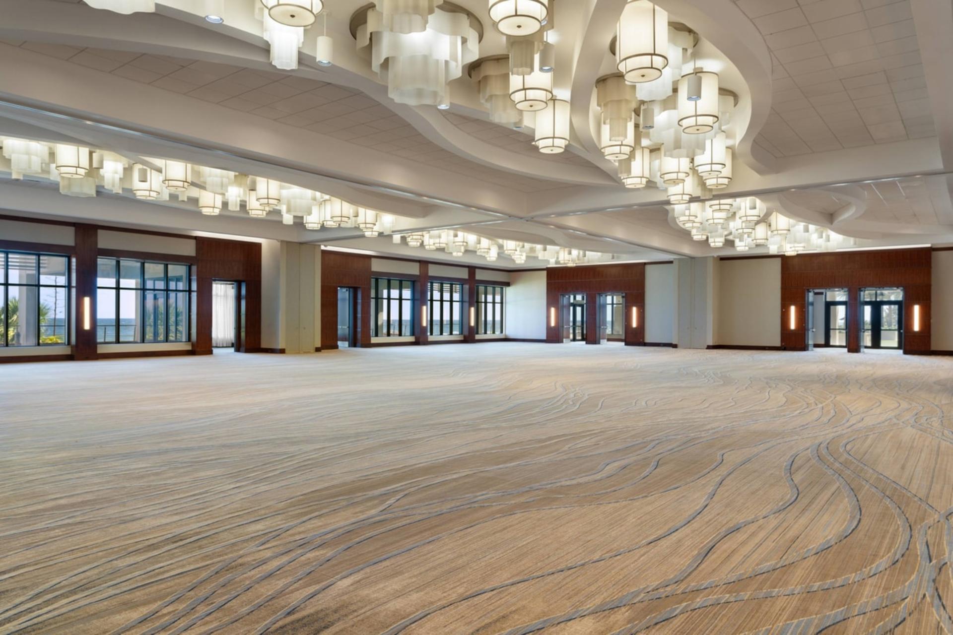 Ocean Ballroom Salons I & III, II & IV, I & II, III & IV
