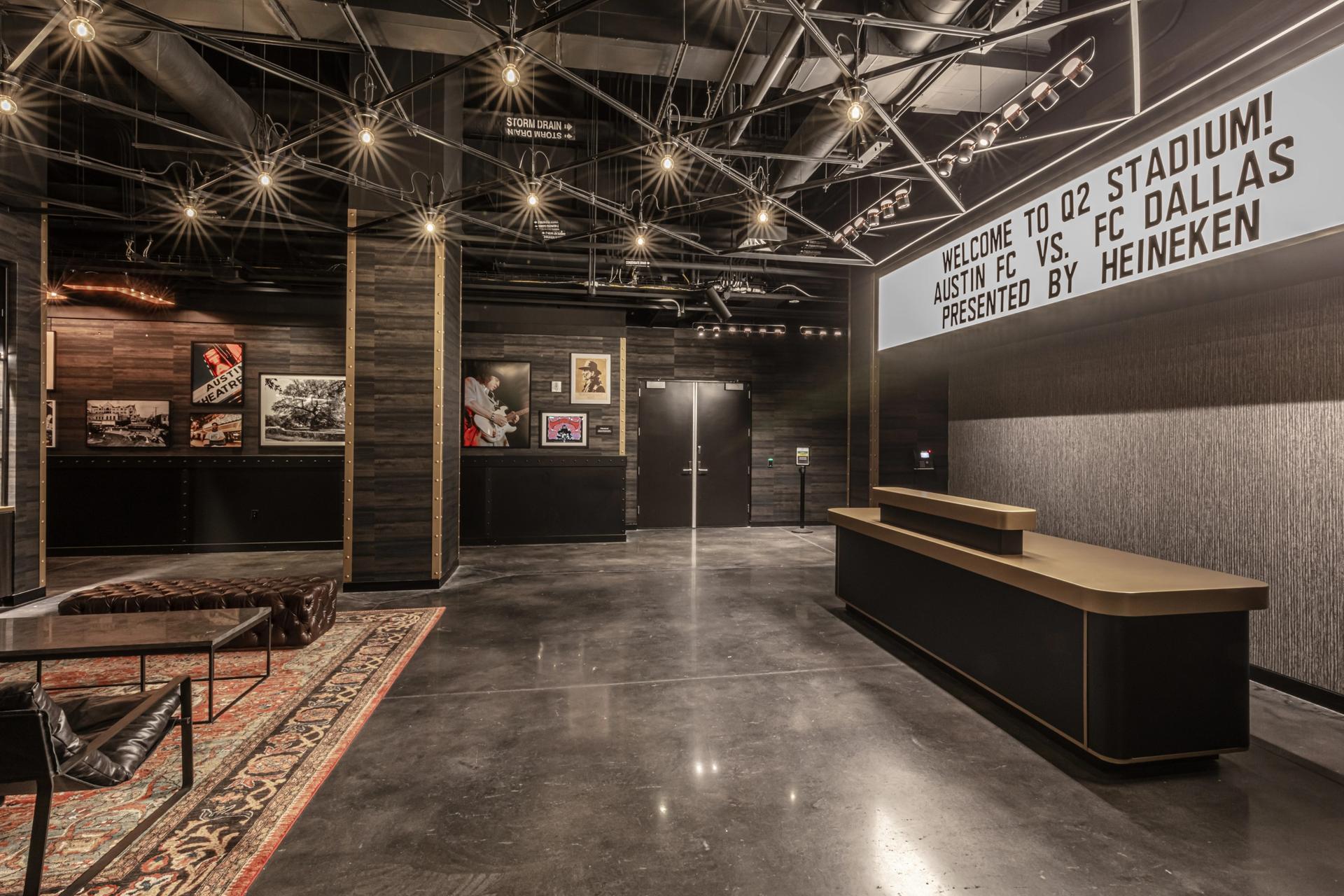 Q2 Field Club Lobby