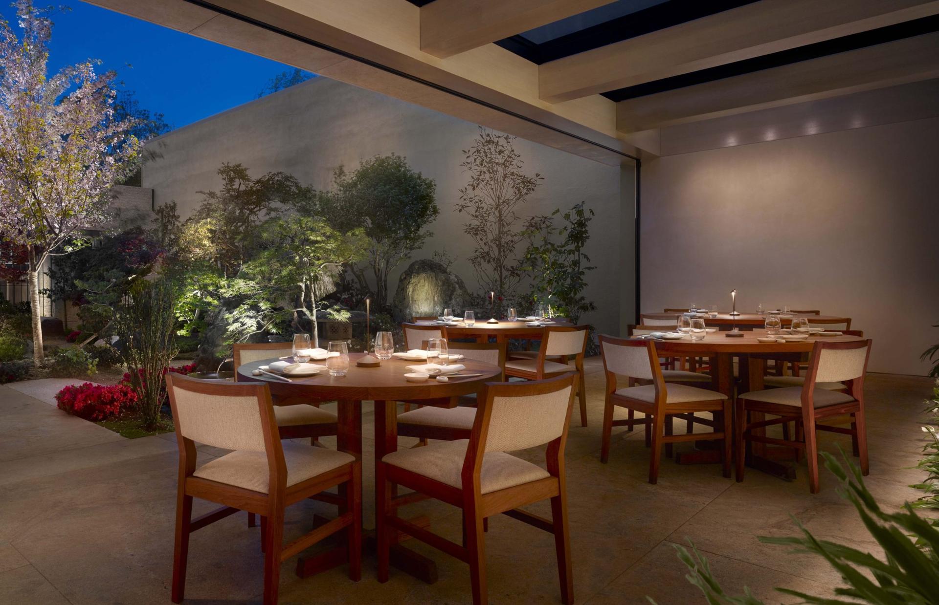 Dining Room At The Nobu Garden