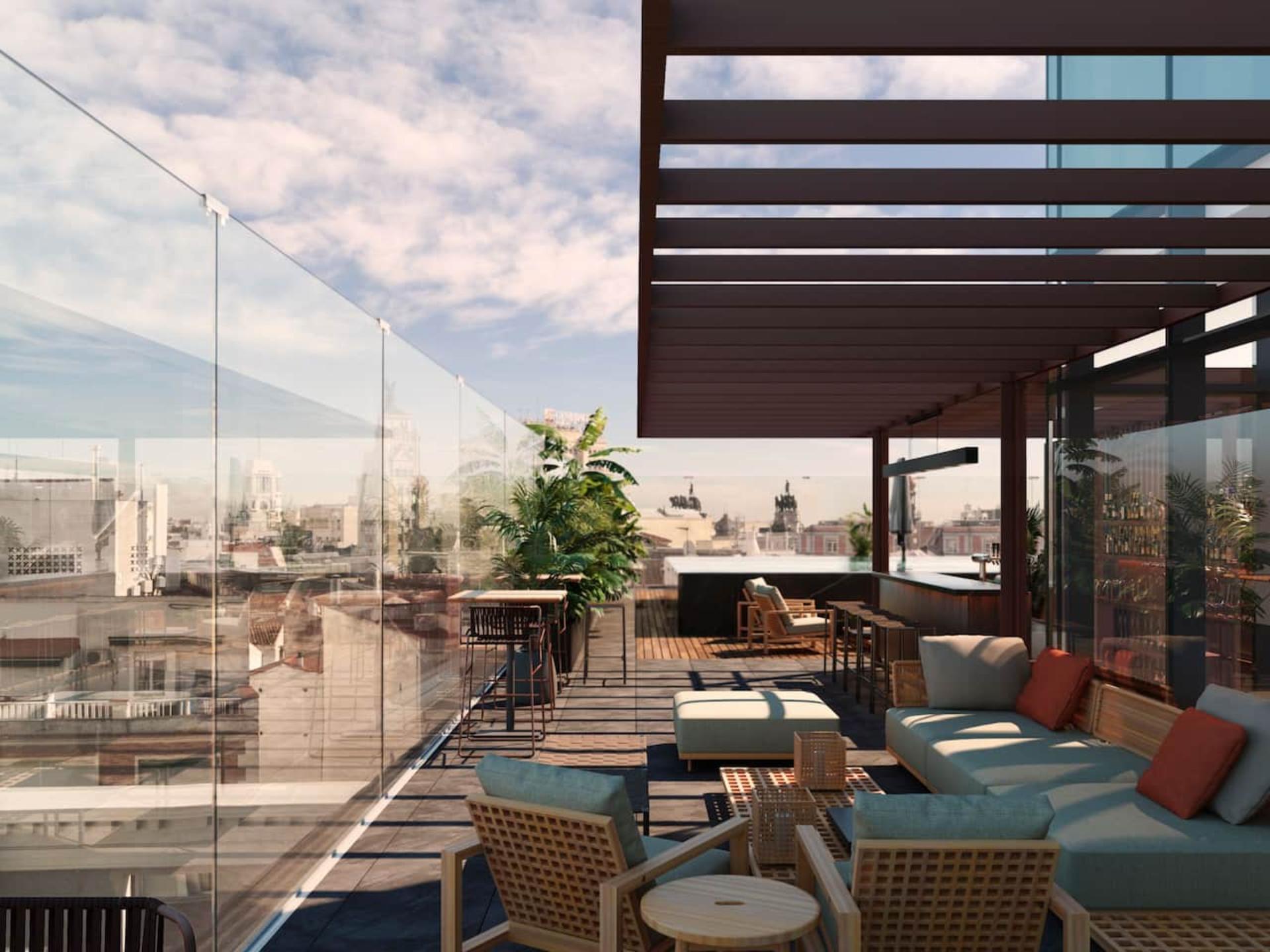 Rooftop Outdoor Lounge
