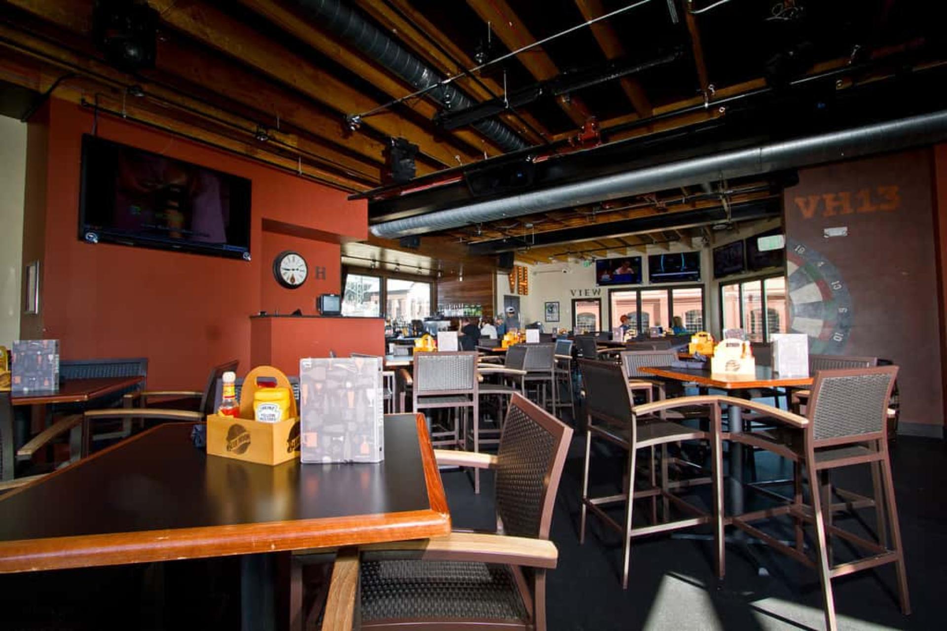 Indoor Rooftop Bar