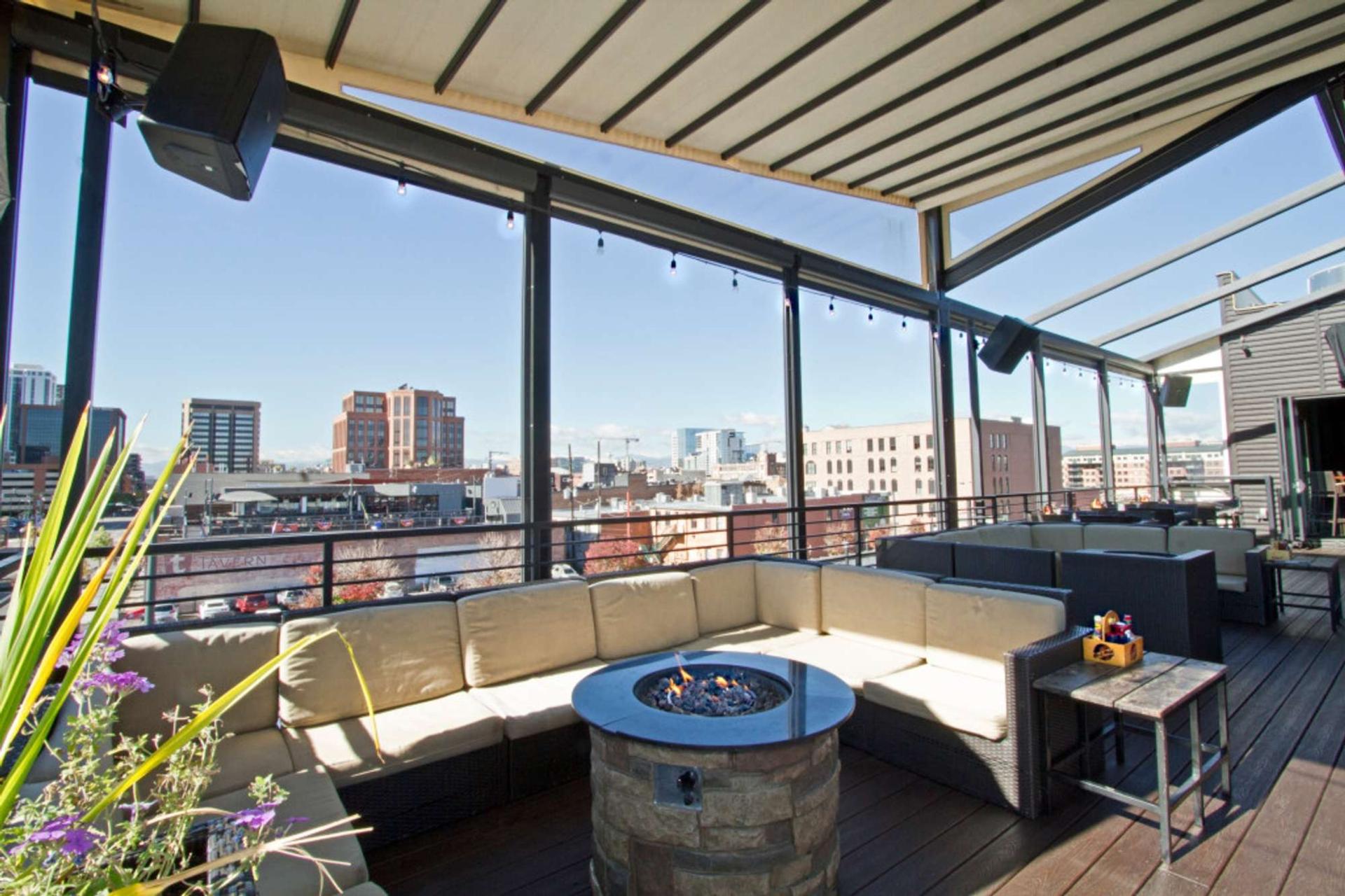 Outdoor Rooftop Deck