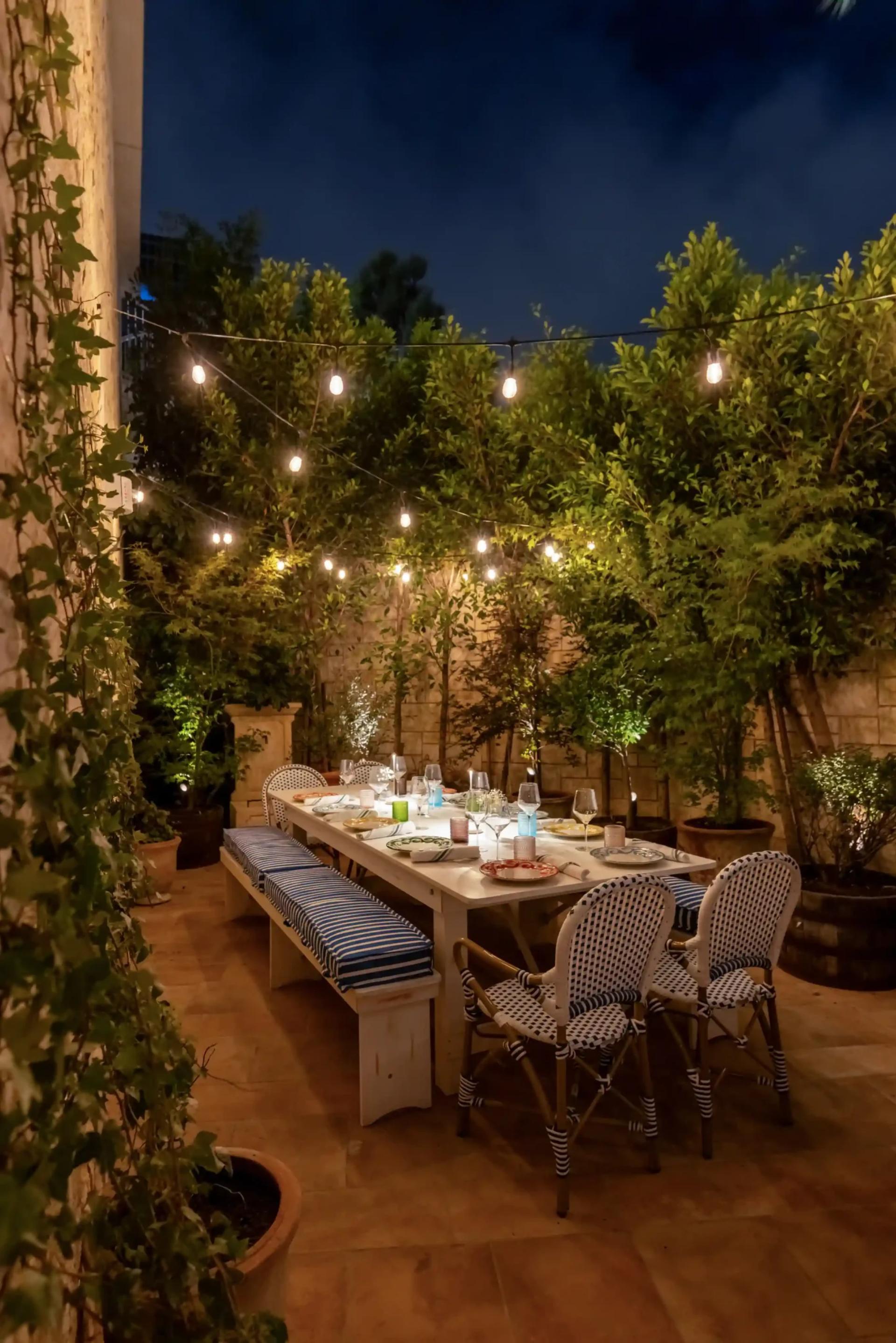 Semi Private Patio