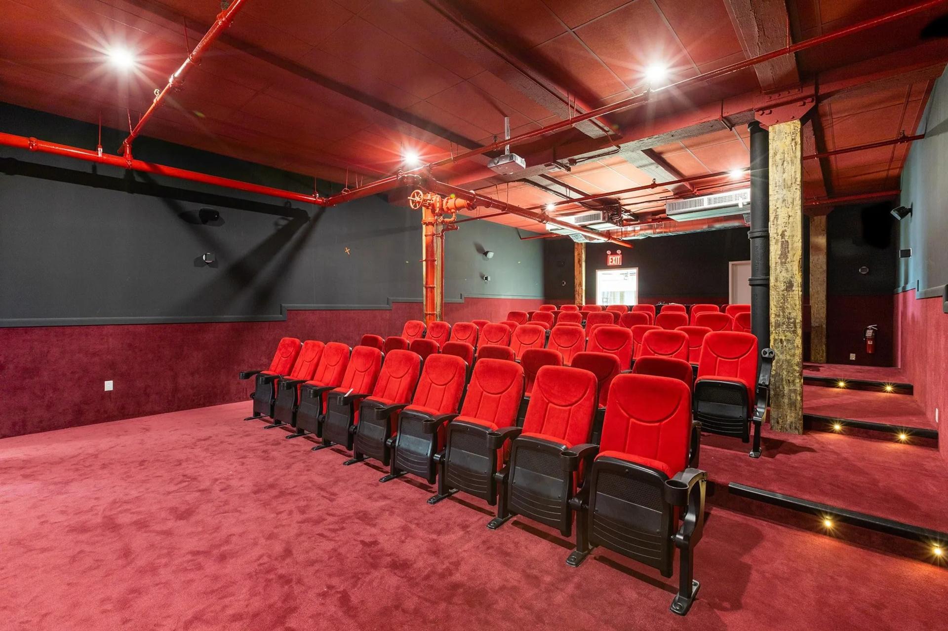  Retro Modern Screening Room & Event Space in Greenpoint, Brooklyn